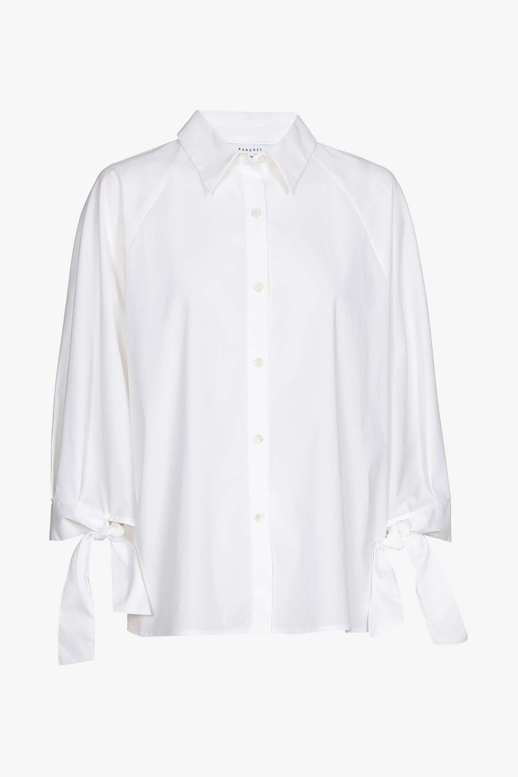 Oversized blouse met raglanmouw