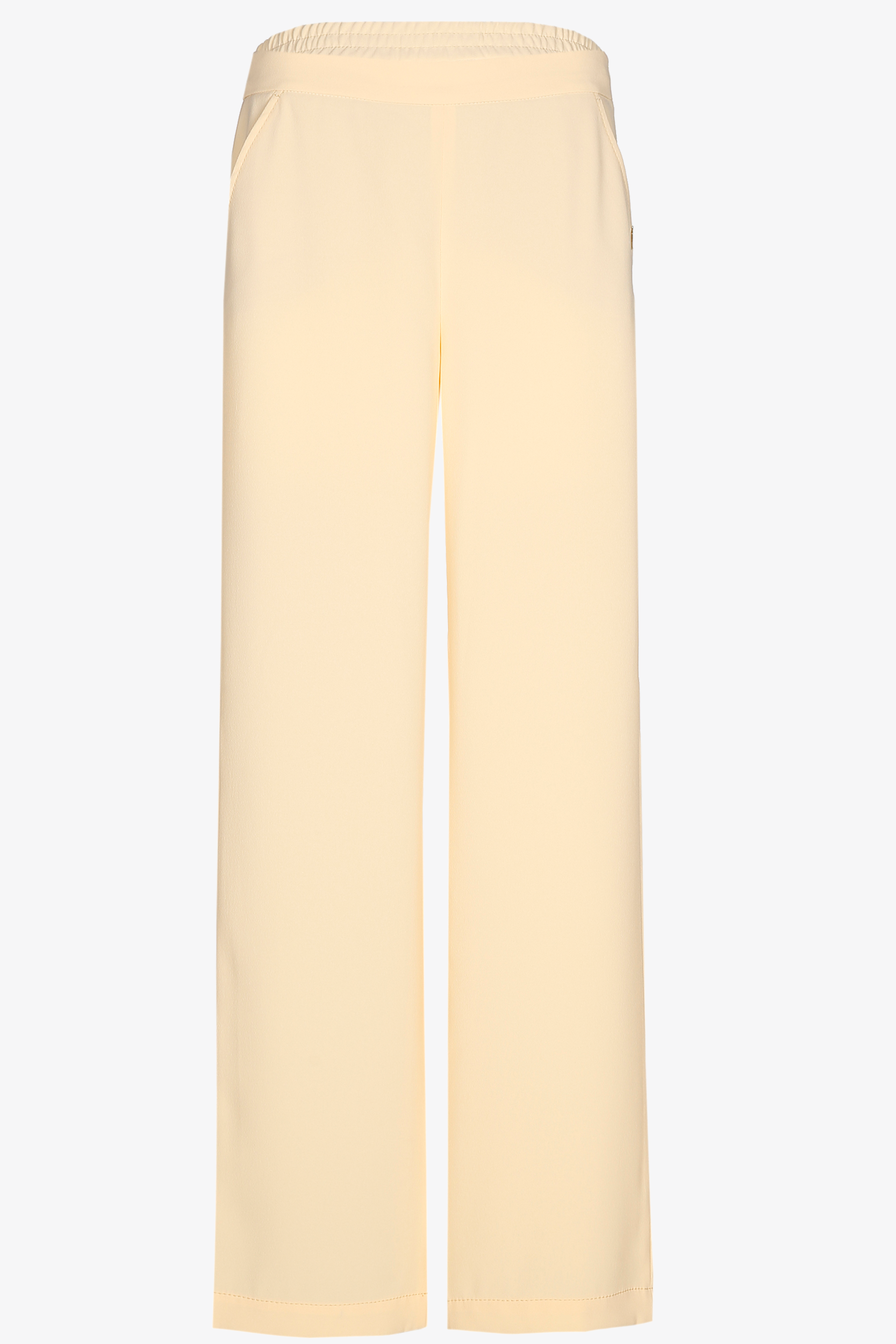 Trousers with elastic