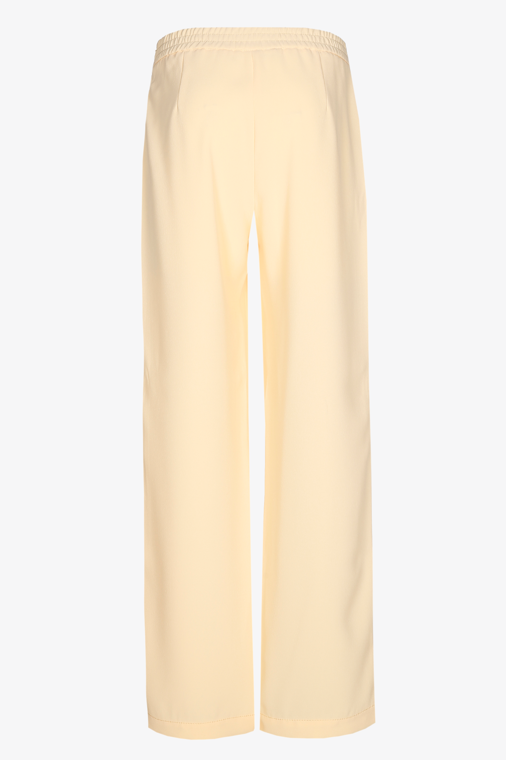 Trousers with elastic
