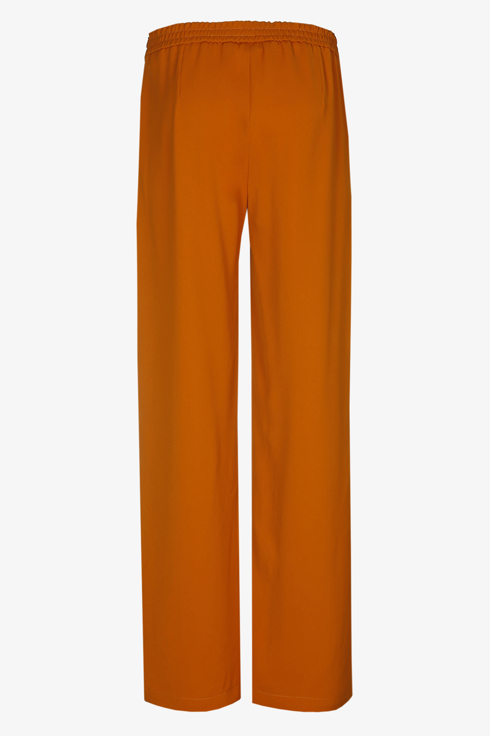 Trousers with elastic