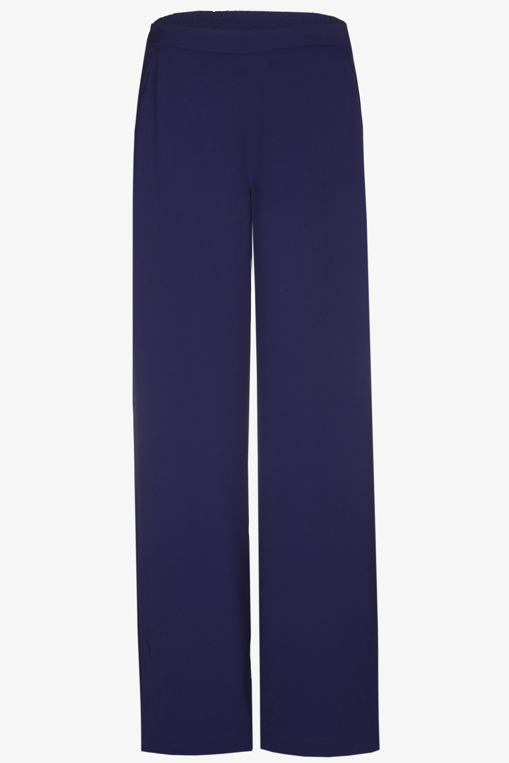 Trousers with elastic