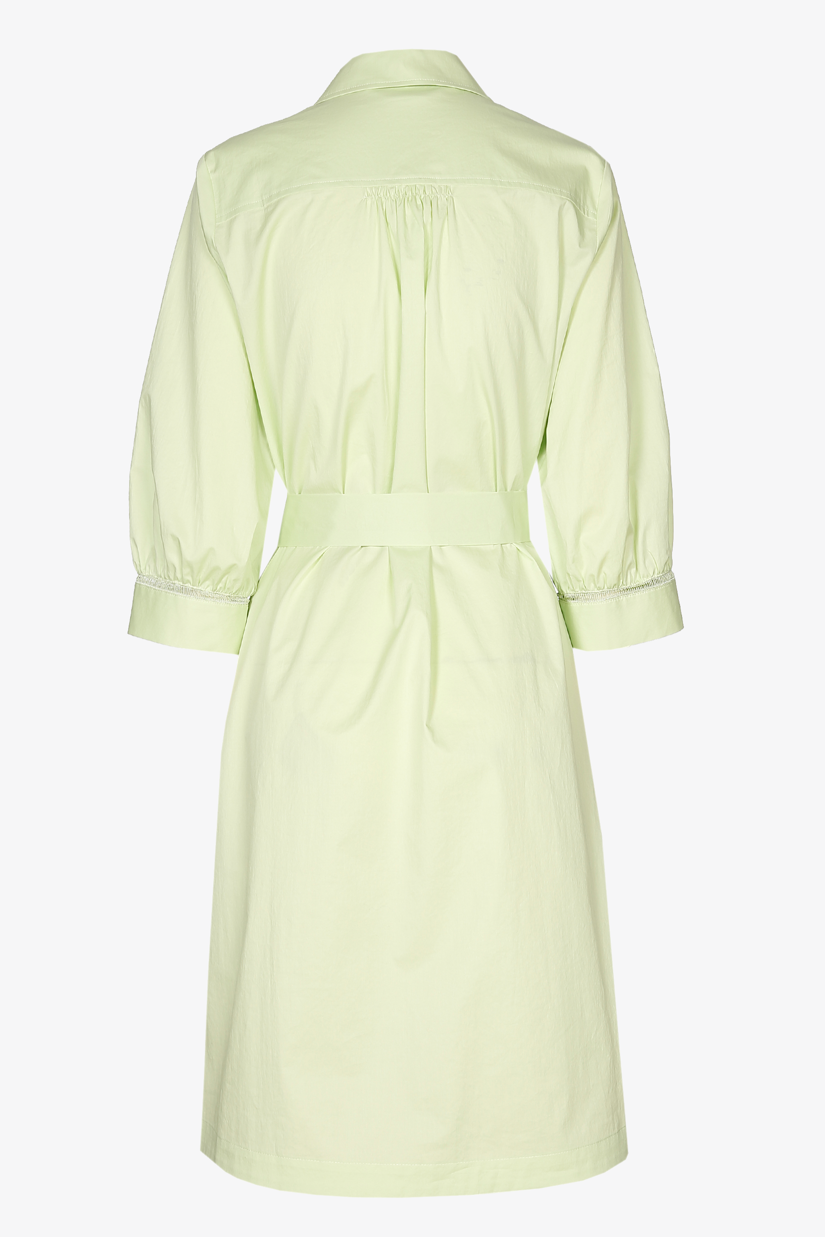 Half-length shirt dress