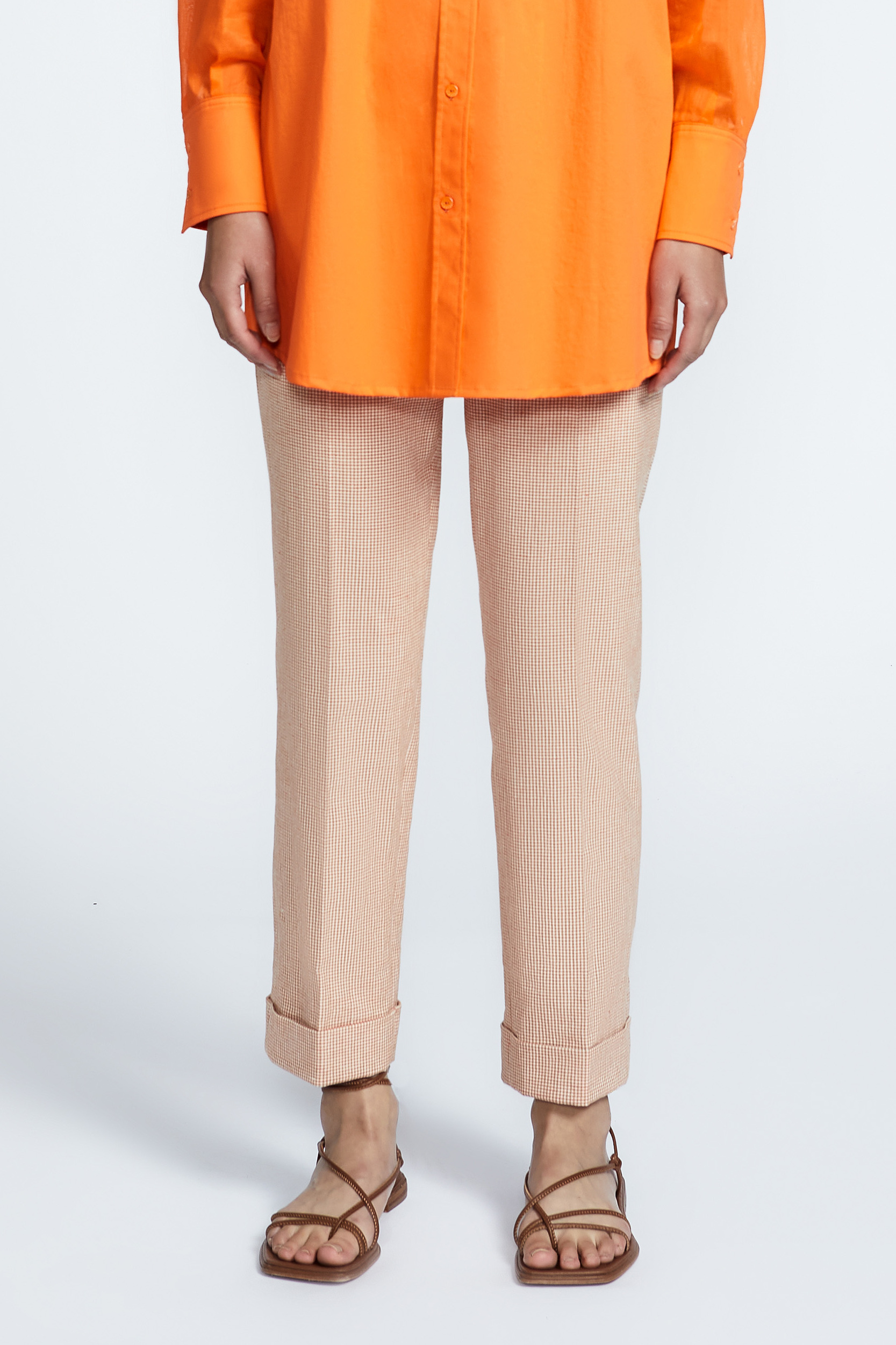 Pleated trousers