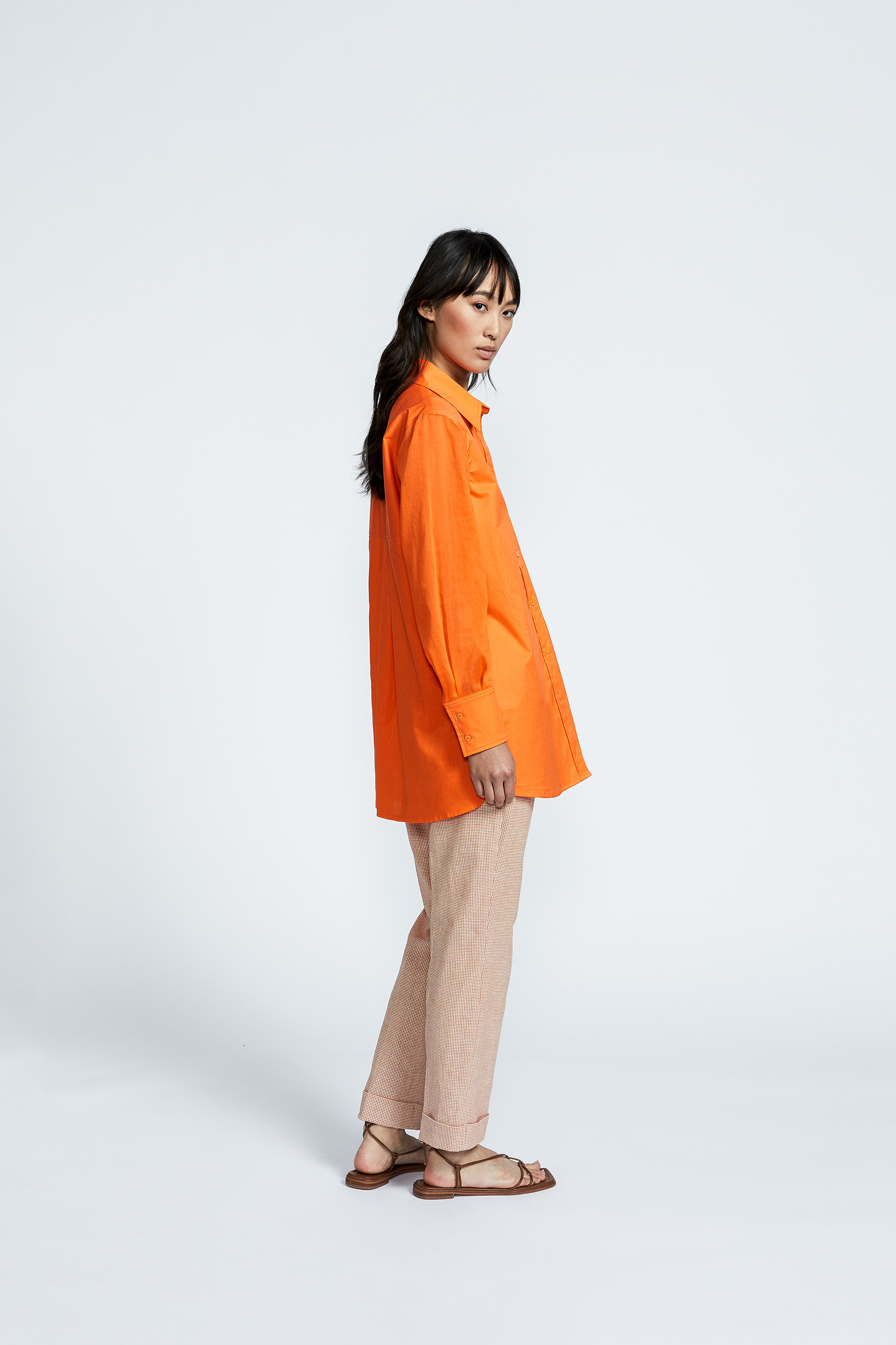 Pleated trousers