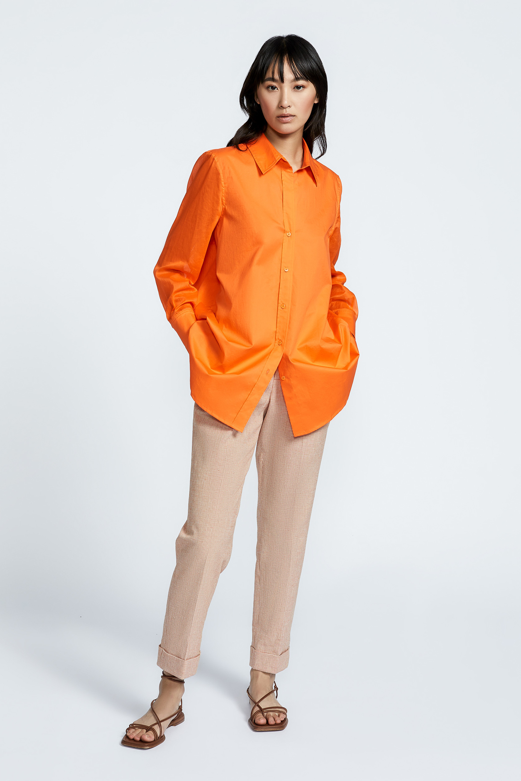 Pleated trousers