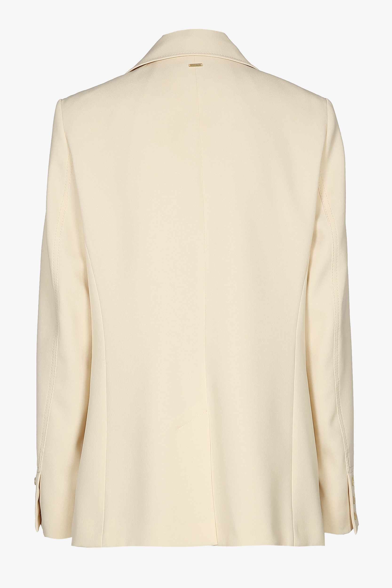 Straight blazer with pockets