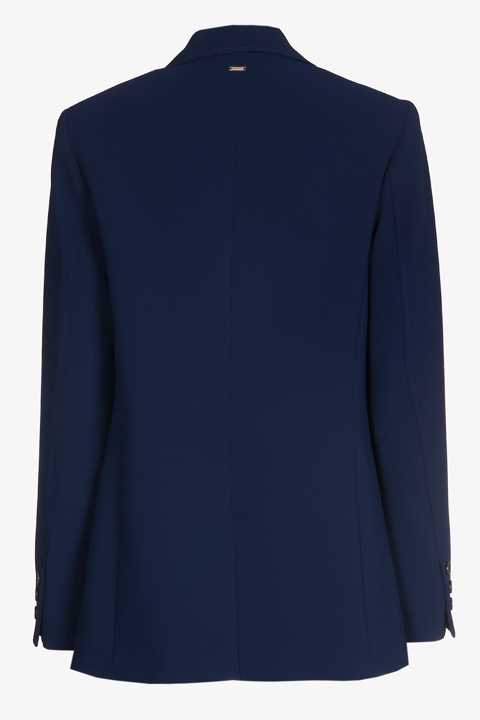 Straight blazer with pockets