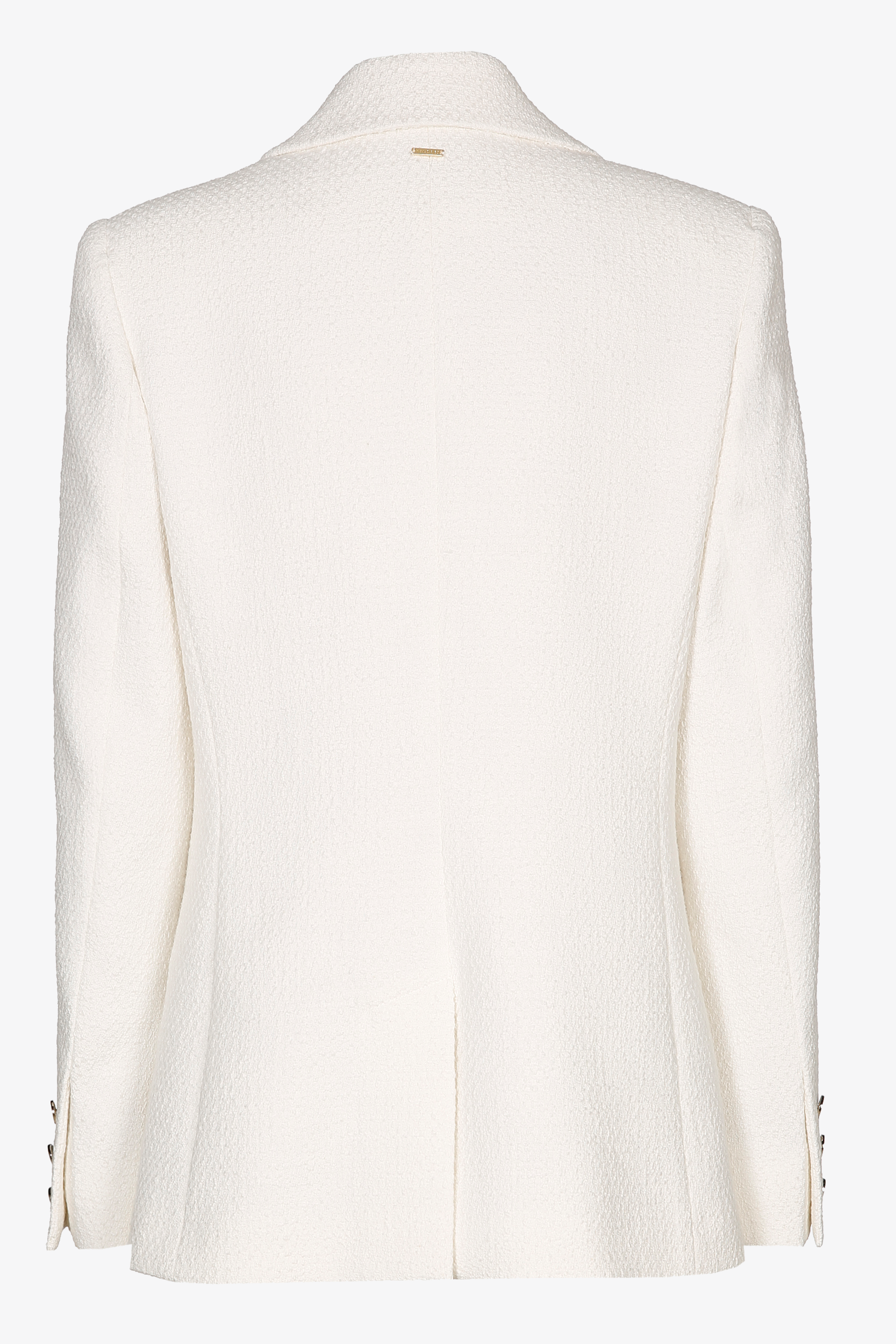 Blazer with double row of buttons