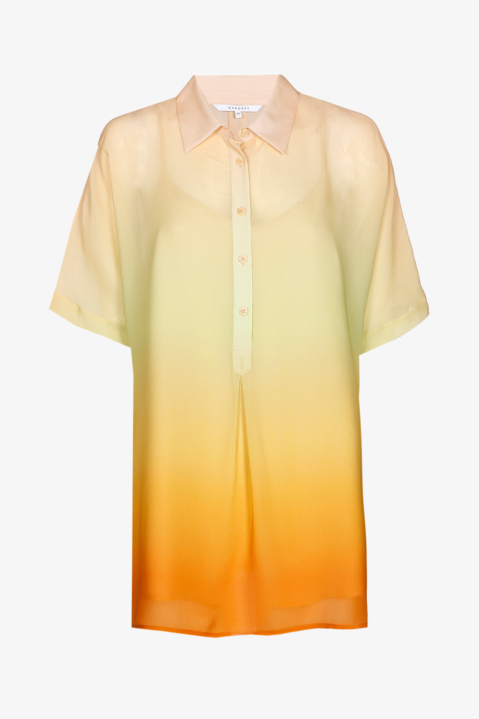 Blouse with gradient