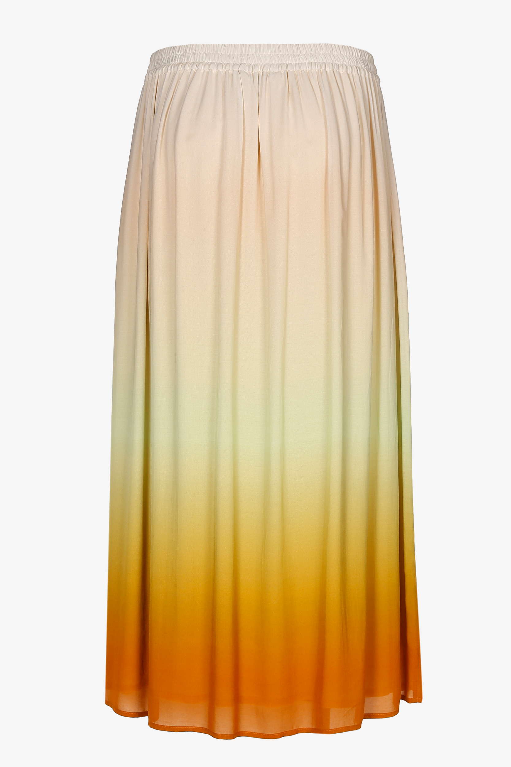 Maxi skirt with gradient