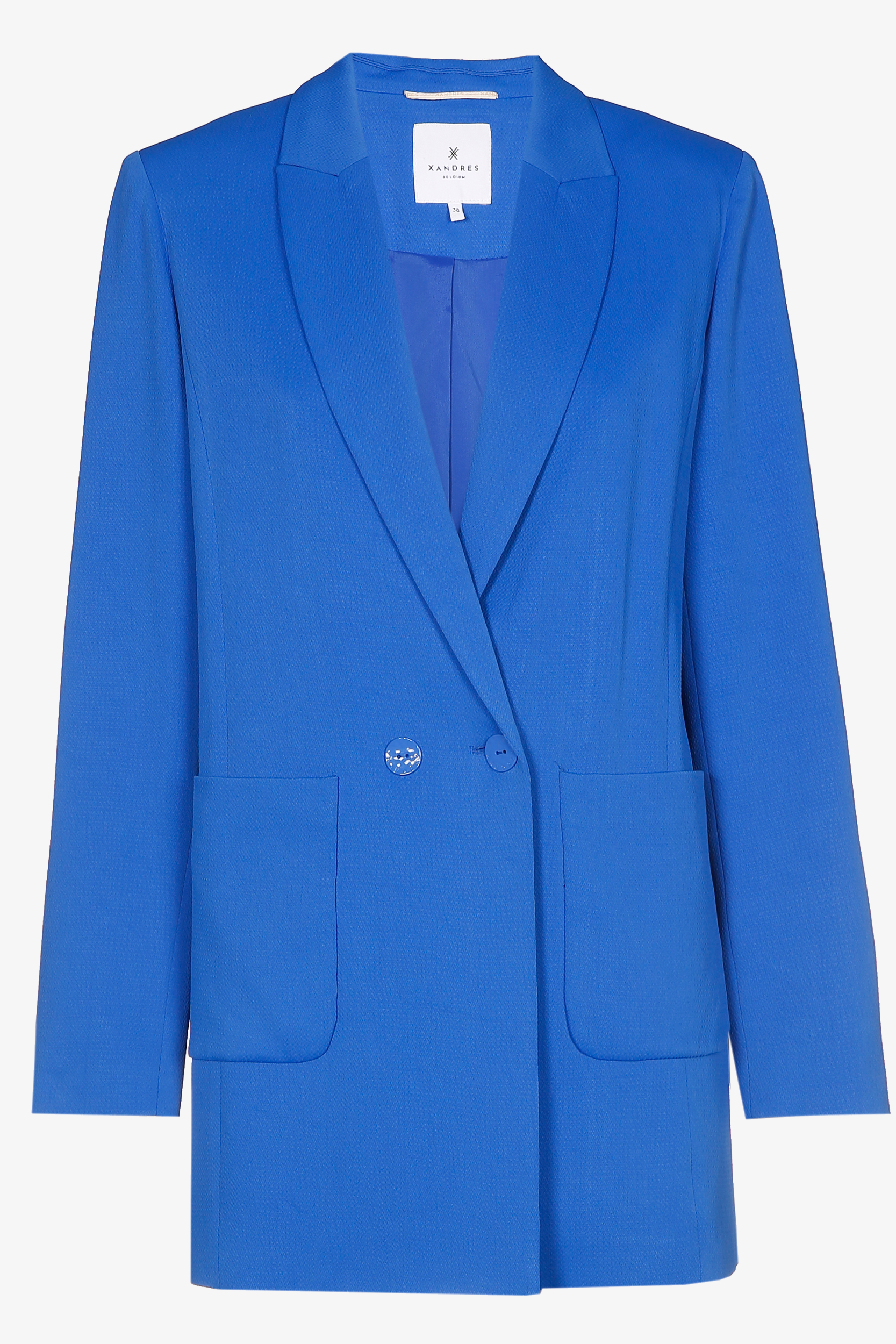 Blazer in bubble viscose