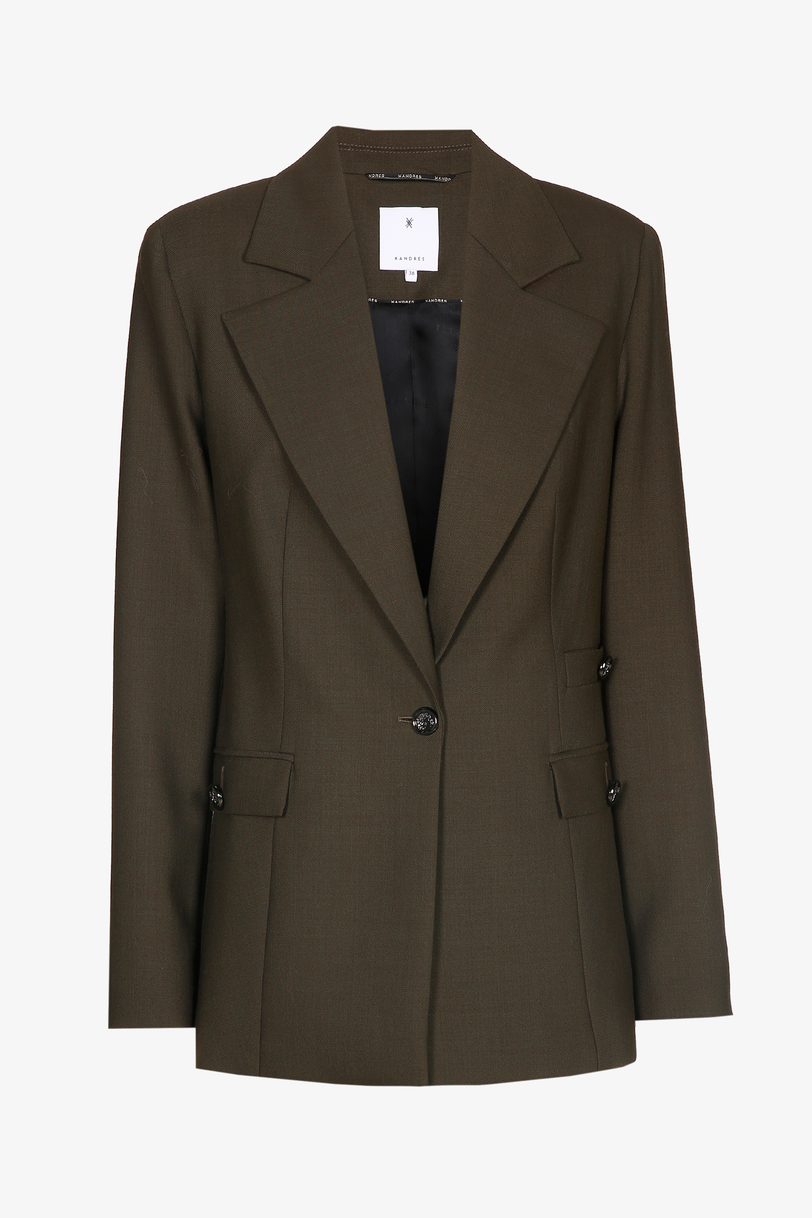 Blazer mit Reverskragen