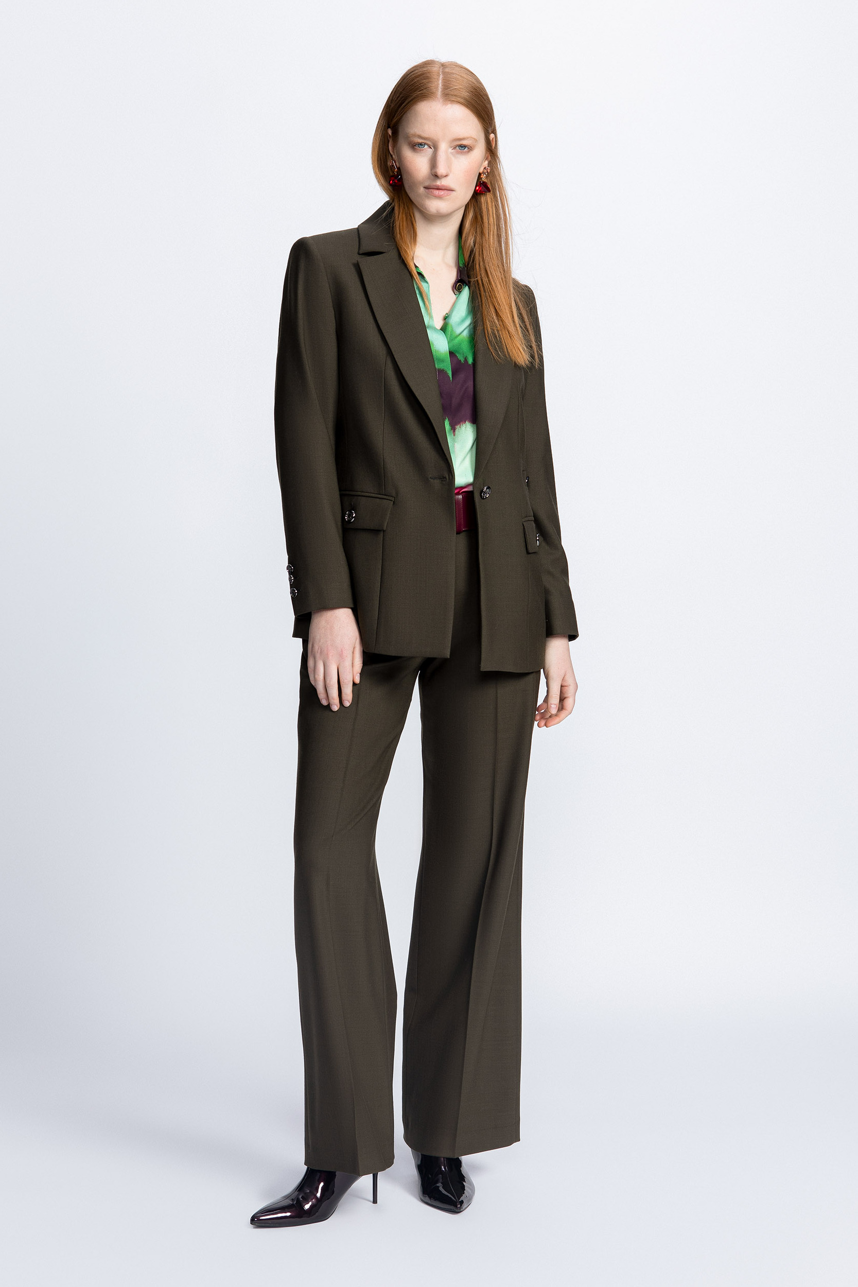 Blazer mit Reverskragen