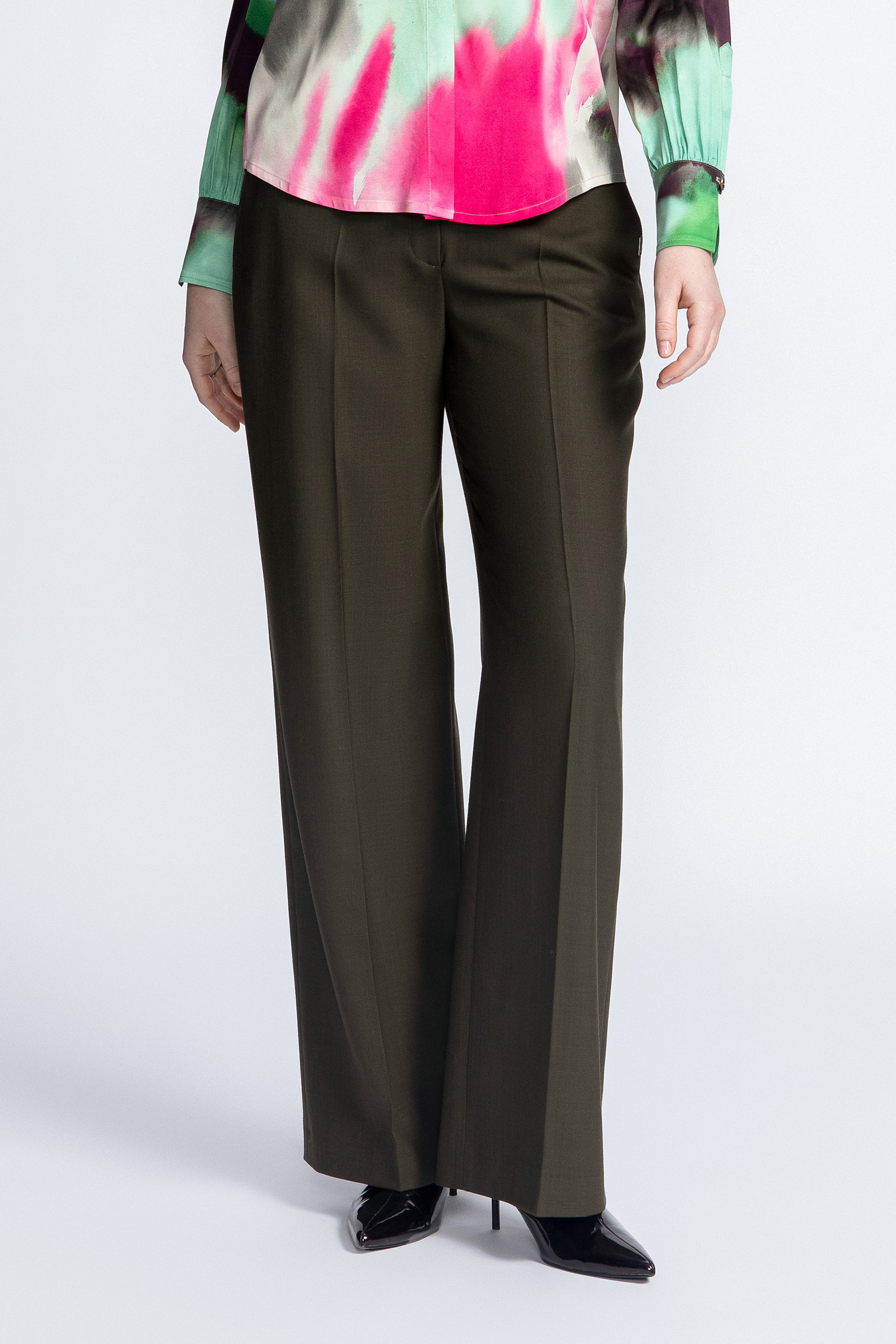 Pantalon habillé à jambes droites
