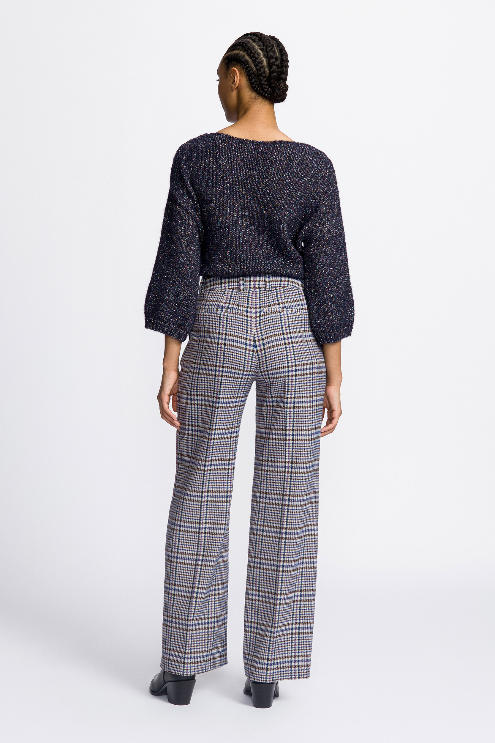 Formelle Hose mit Karomuster