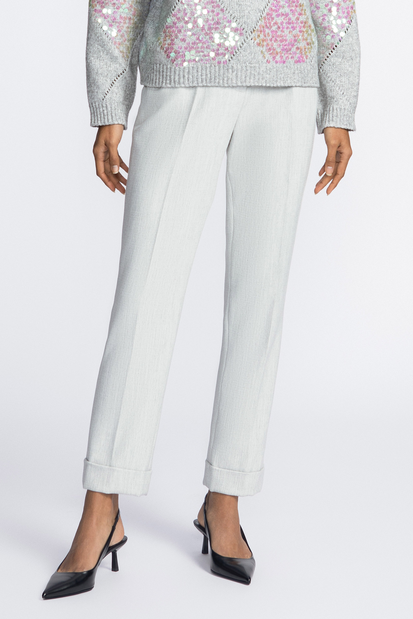Formelle Hose mit schmalem Bein