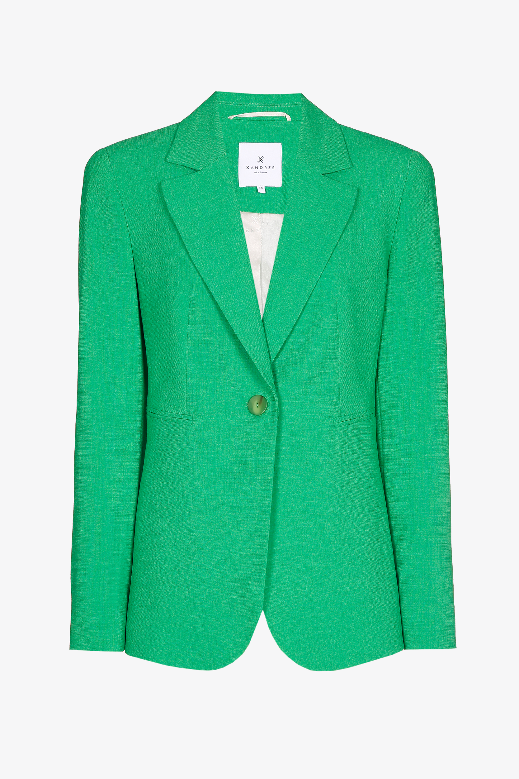 Taillierter Blazer aus Ecovero-Viskose