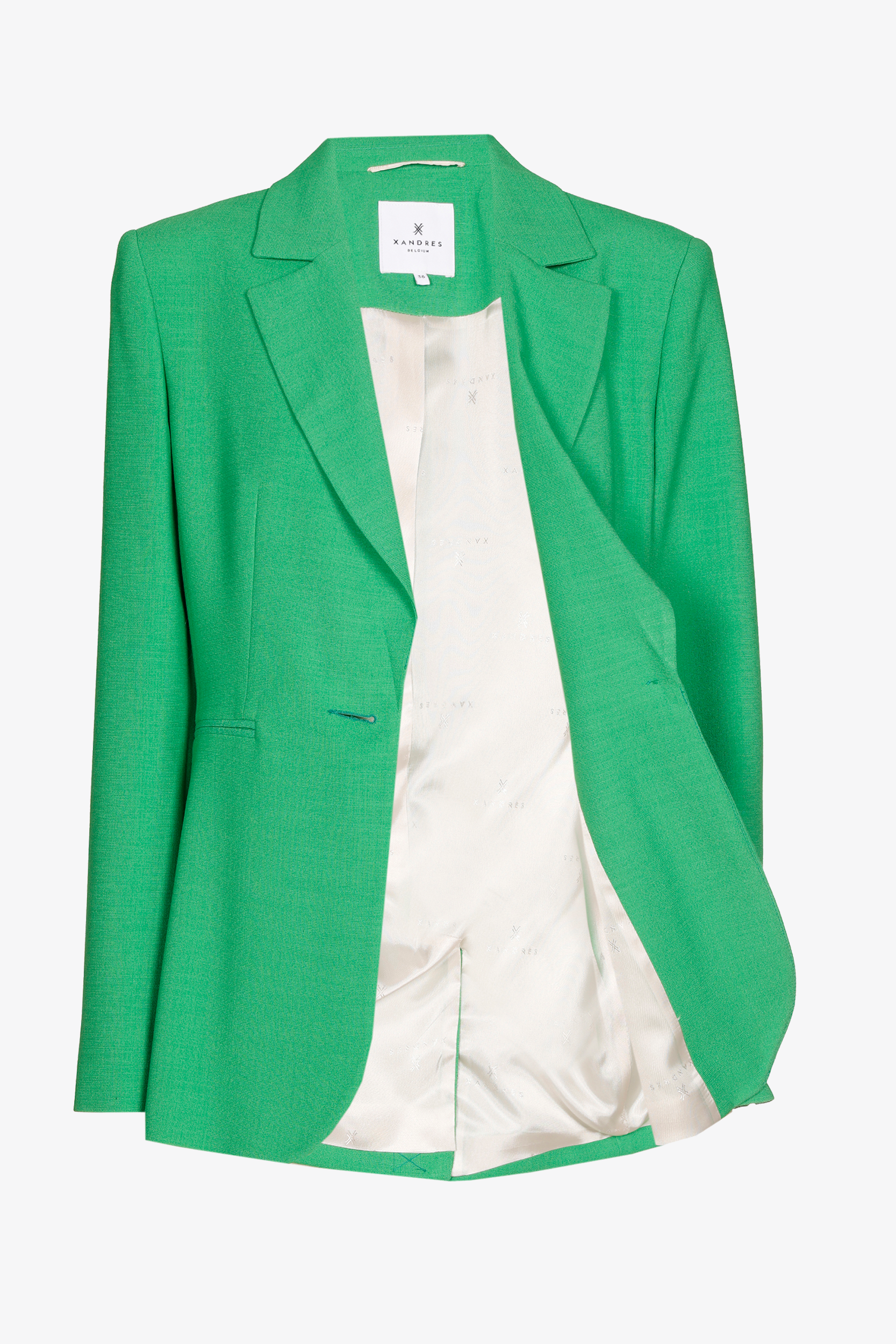 Taillierter Blazer aus Ecovero-Viskose