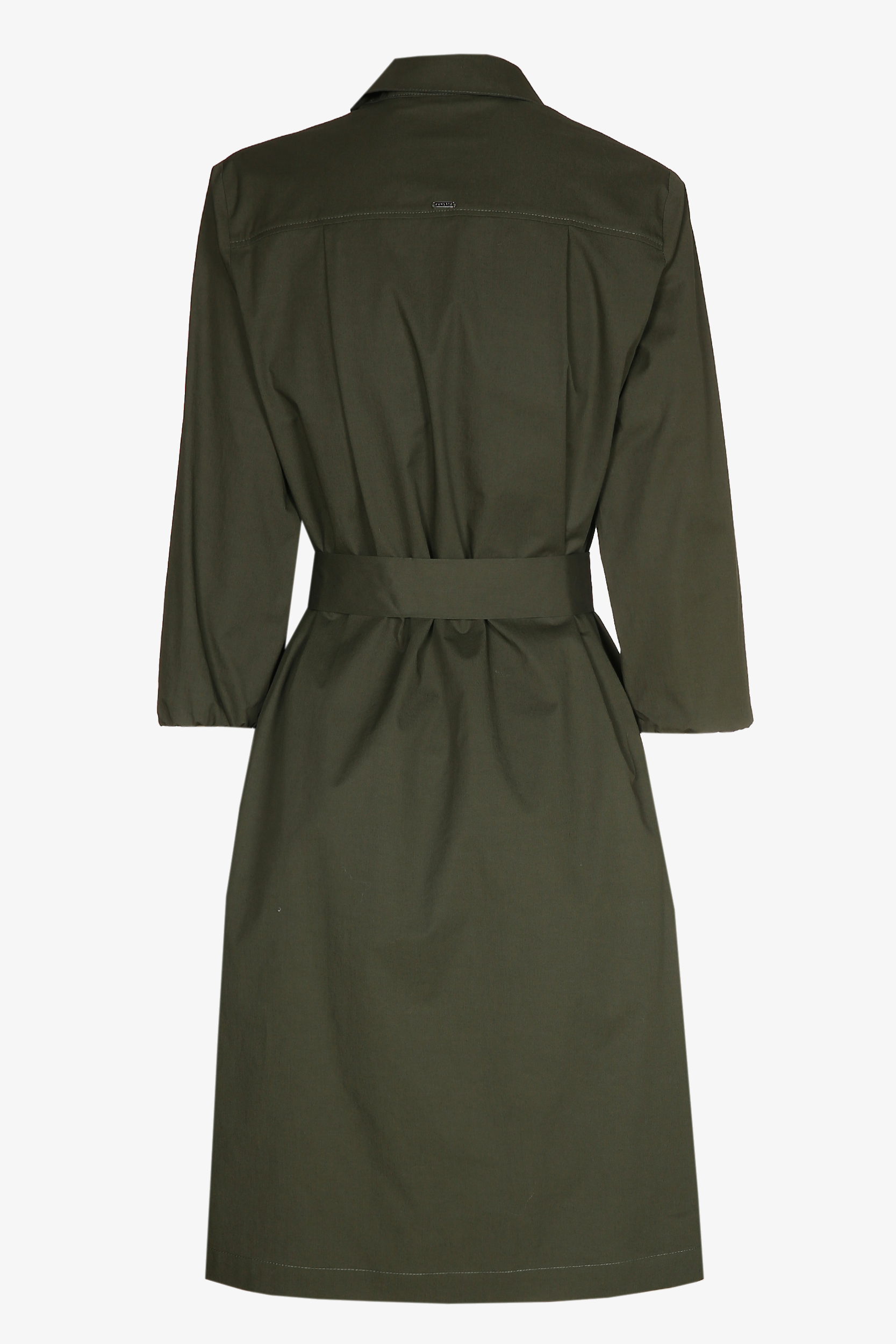 Mid-length cotton dress