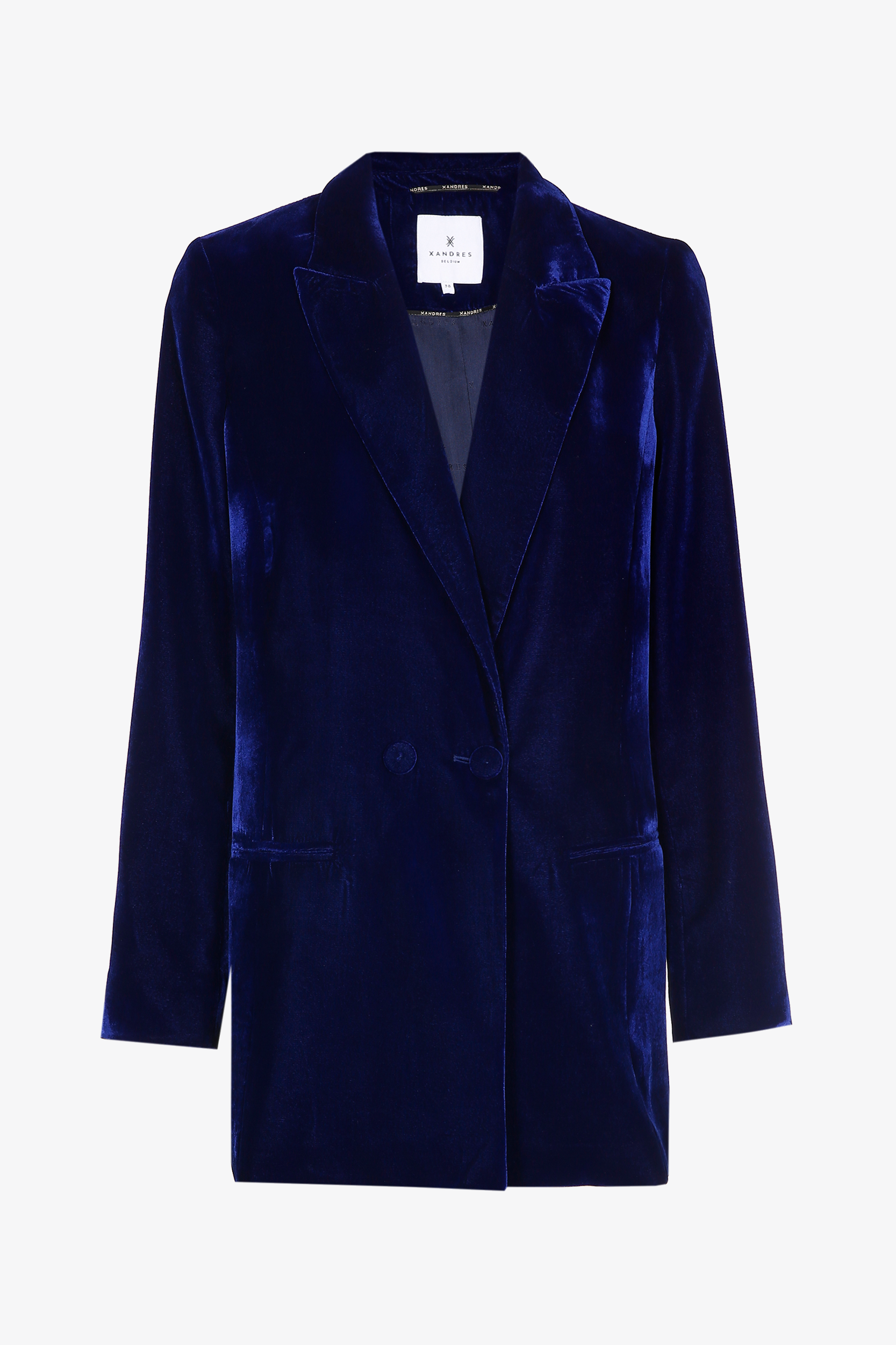 Klassischer Blazer aus Samt