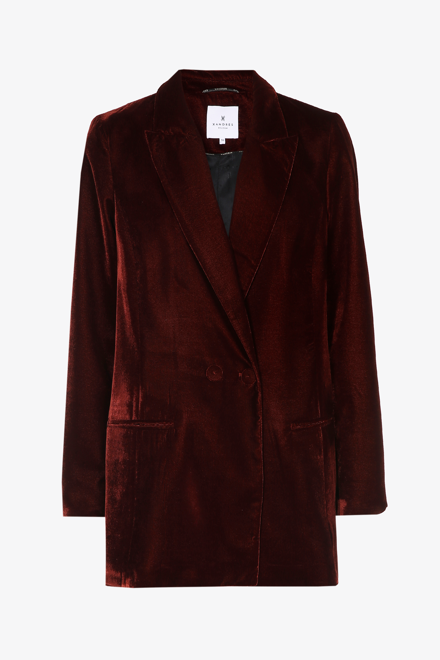 Blazer en velours classique