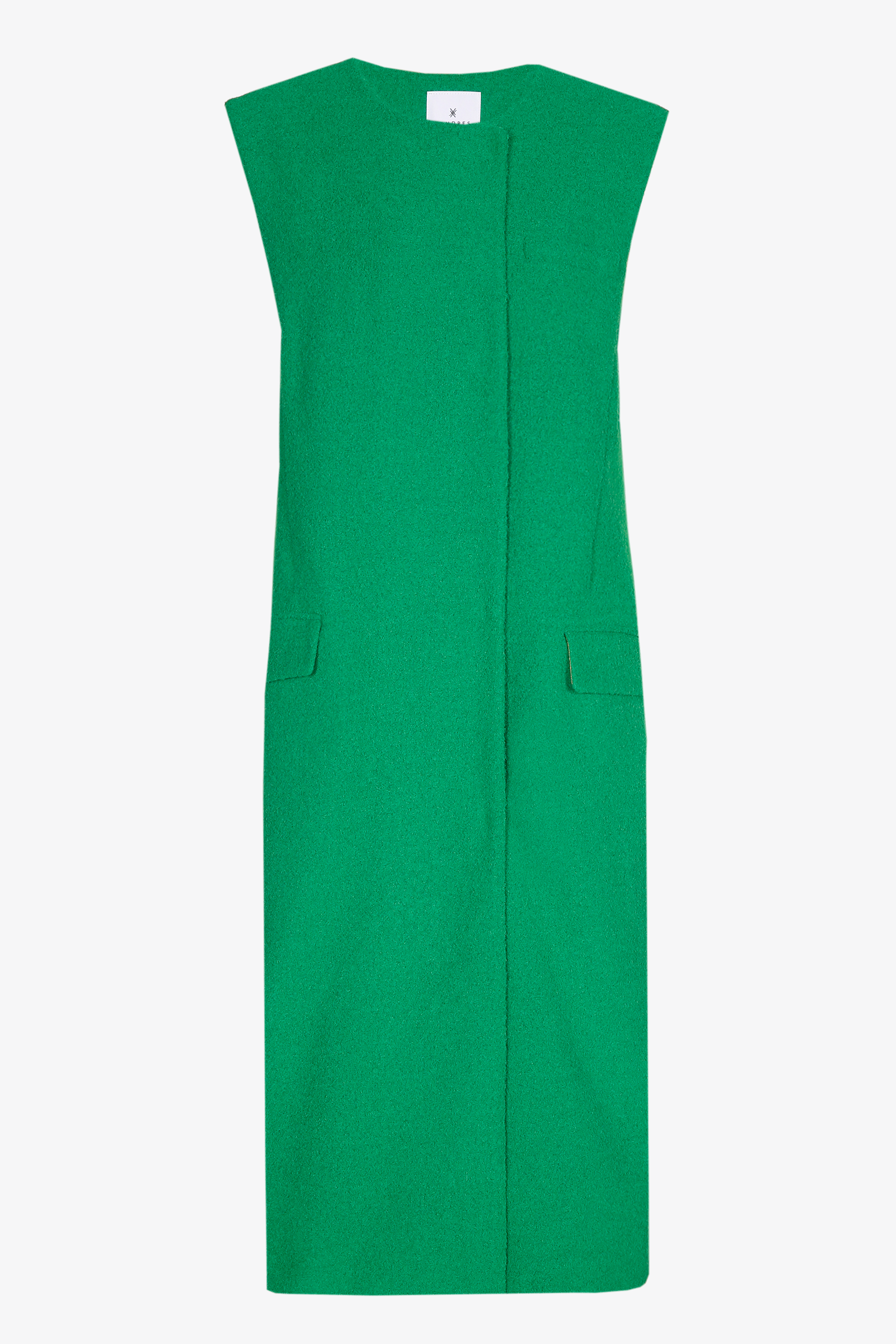 Veste sans manches, à poches