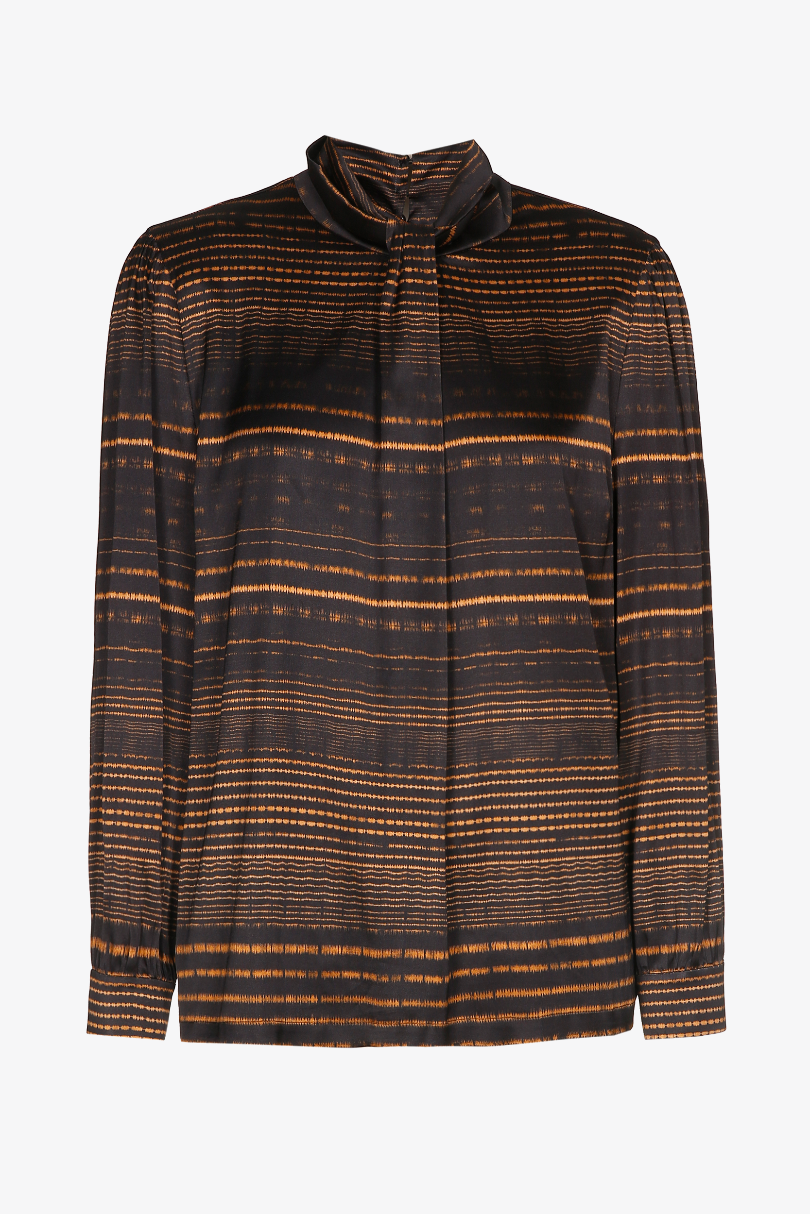 Blouse with graphic print