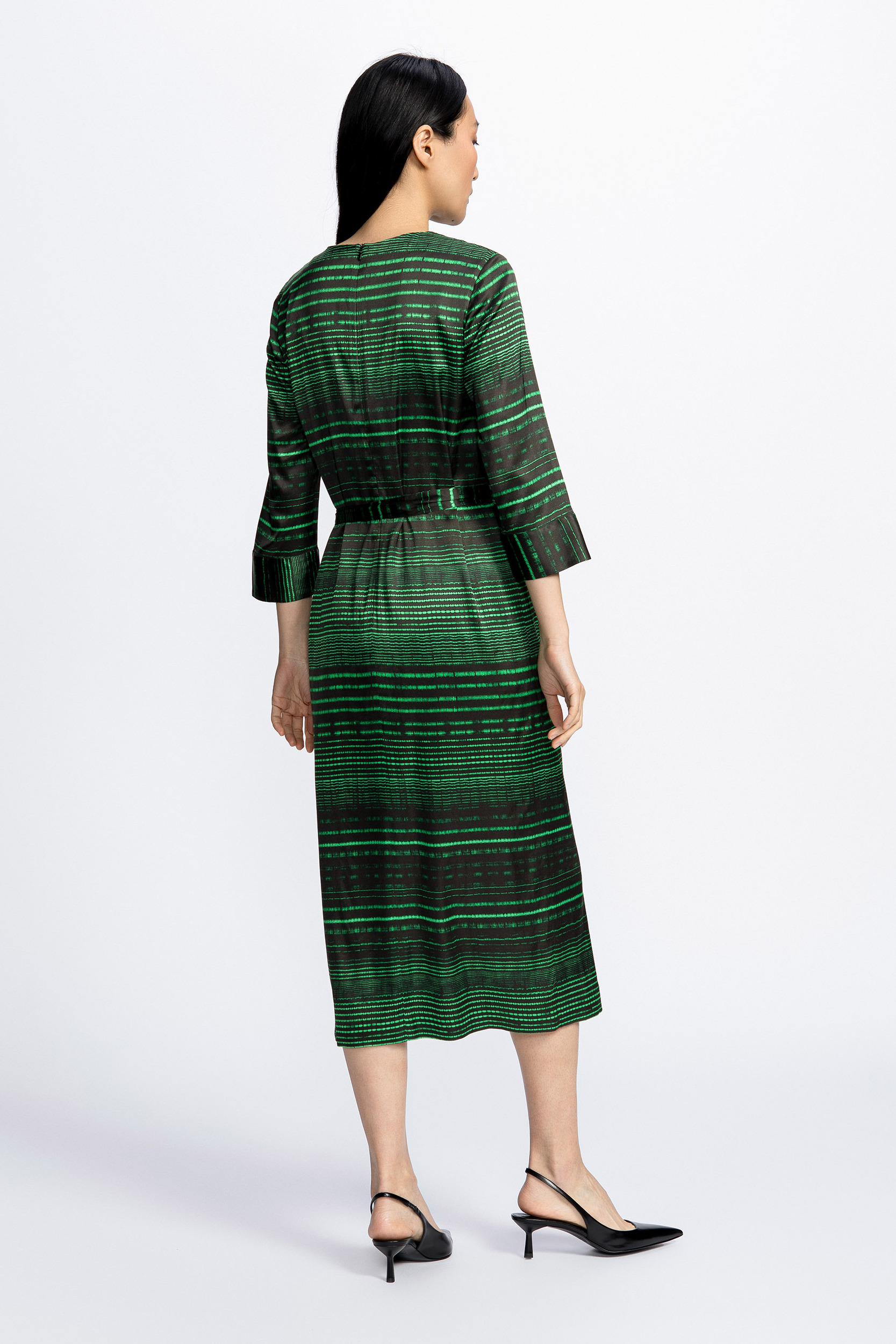 Dress with graphic print