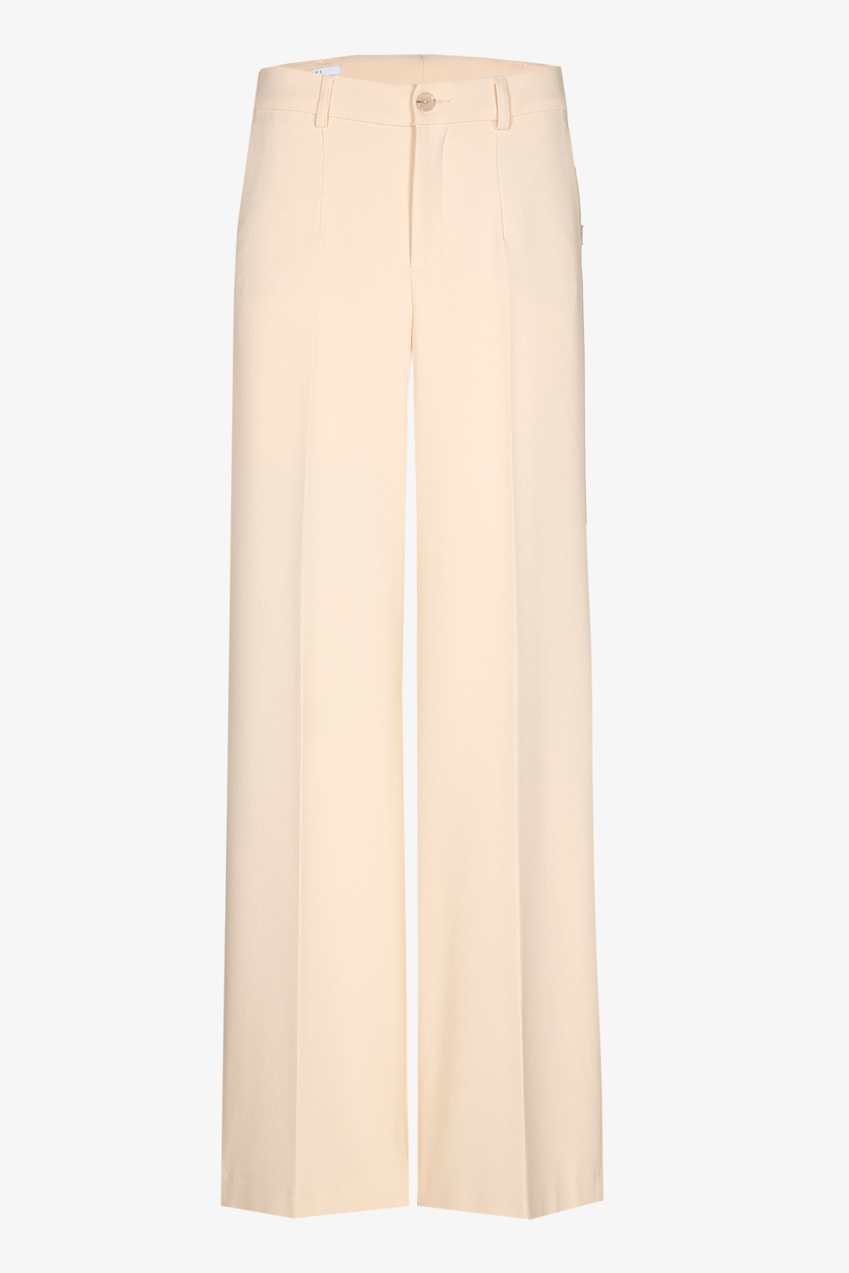 Pantalon en sergé à jambes larges