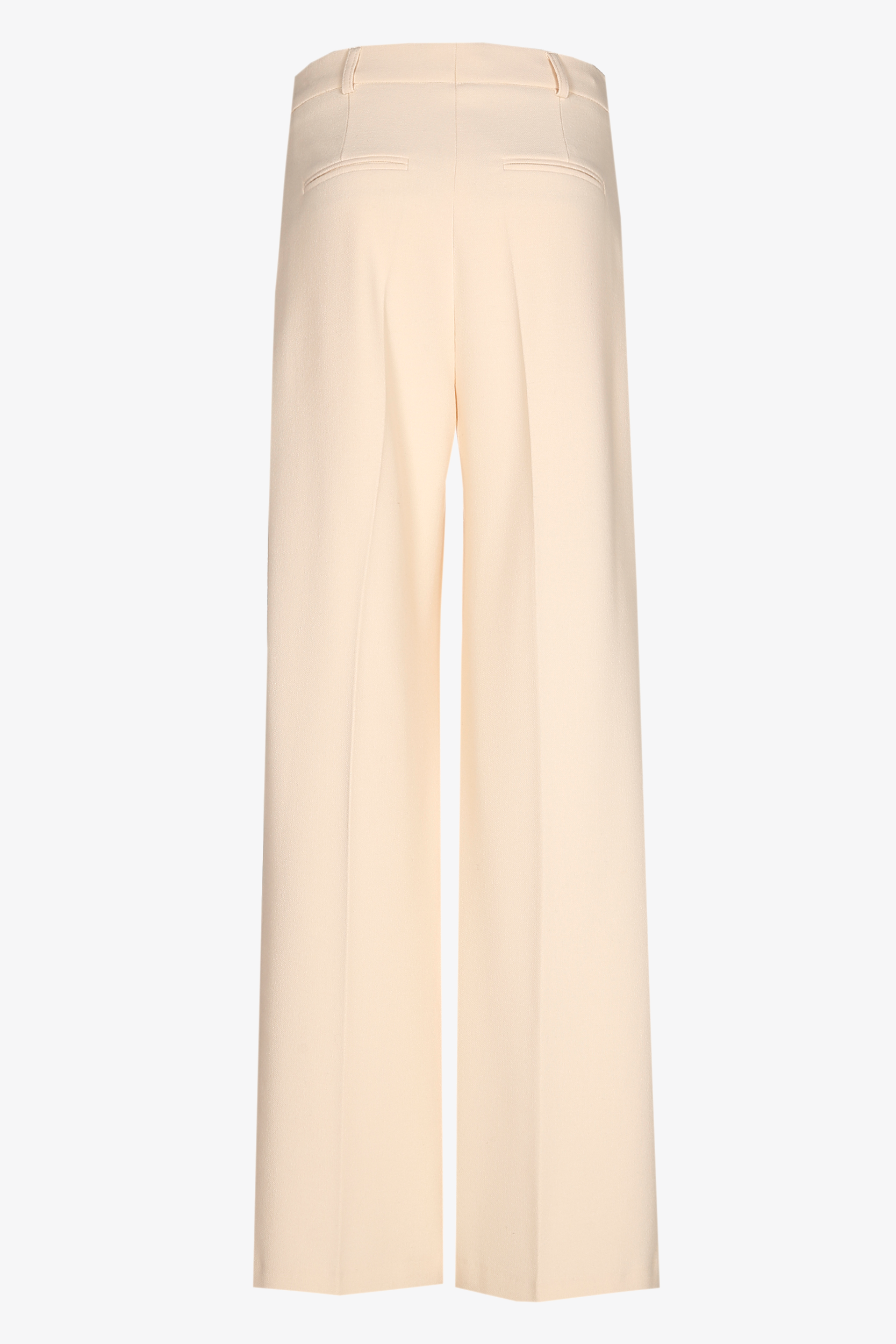 Pantalon en sergé à jambes larges