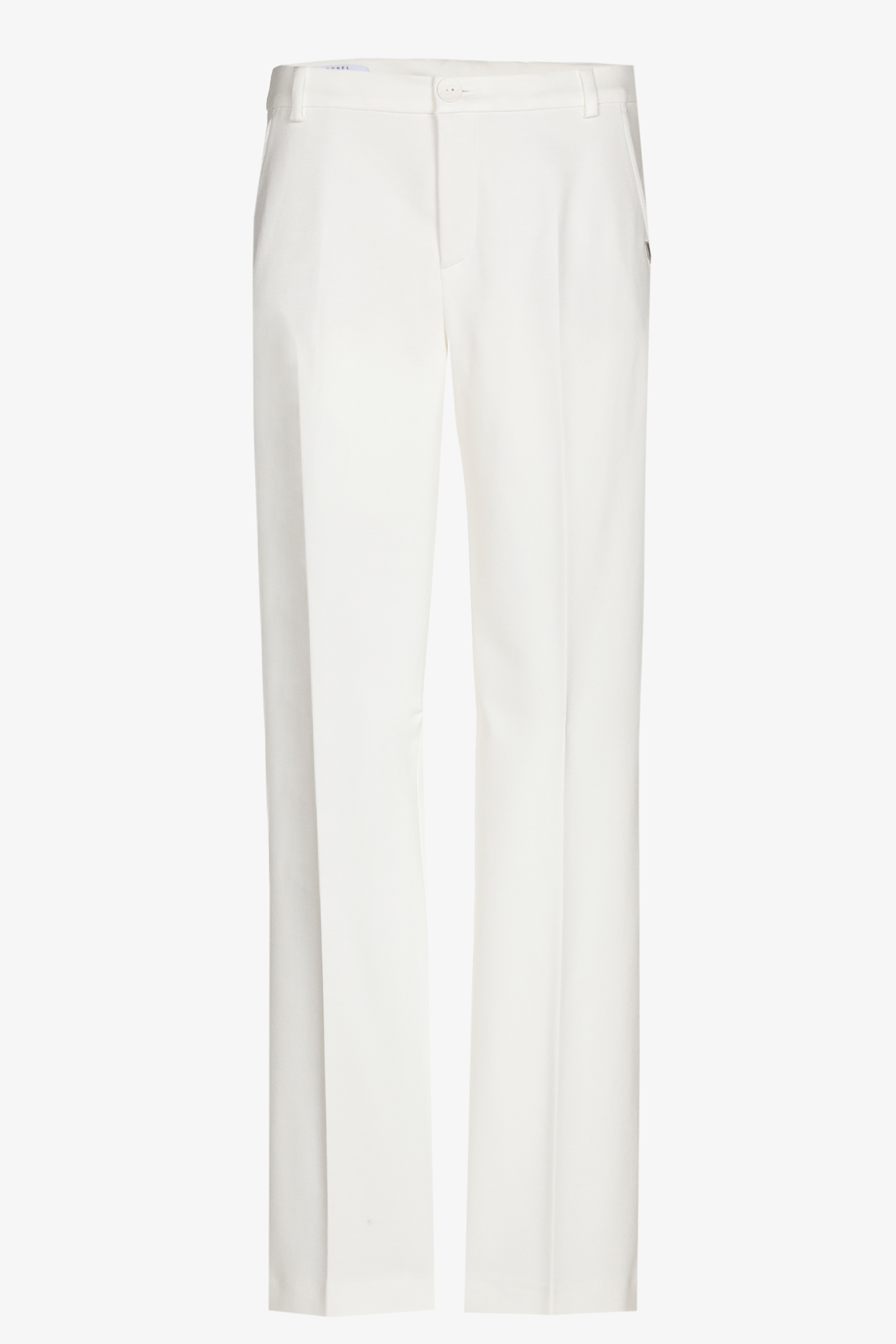Trousers with straight legs