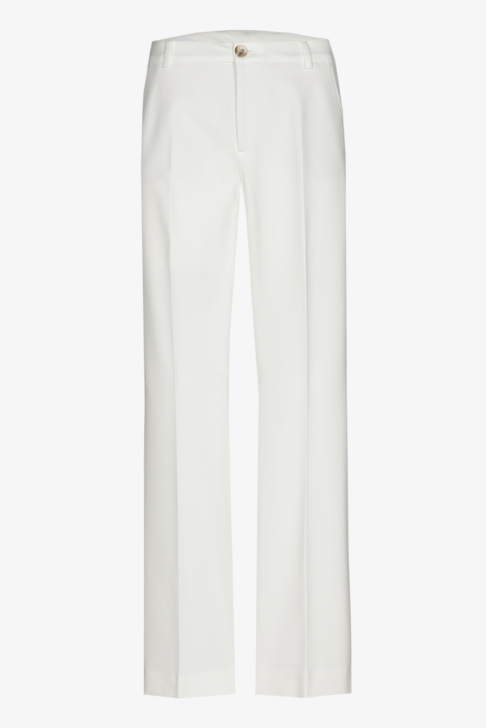 Stretchy trousers with narrow legs