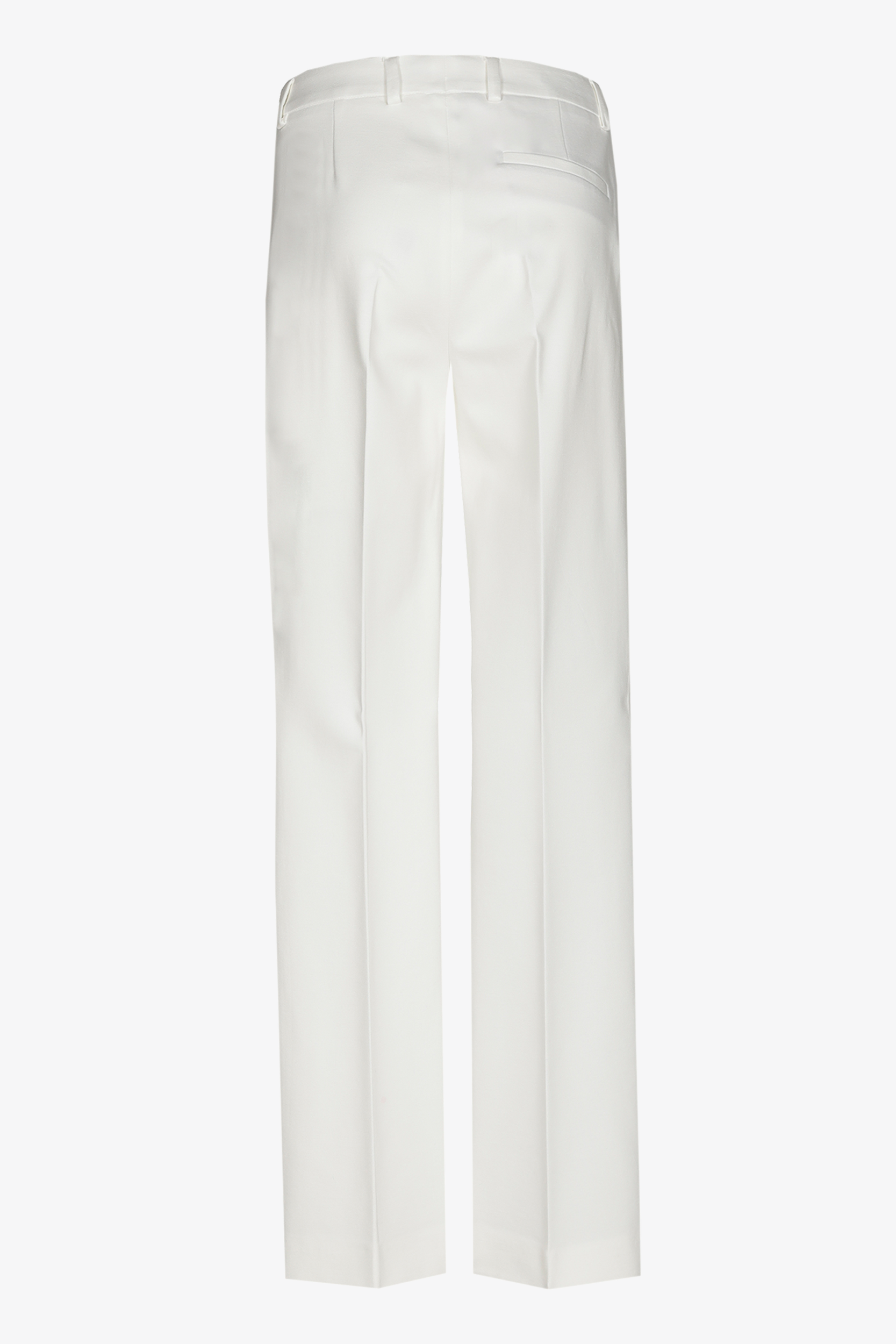 Stretchy trousers with narrow legs