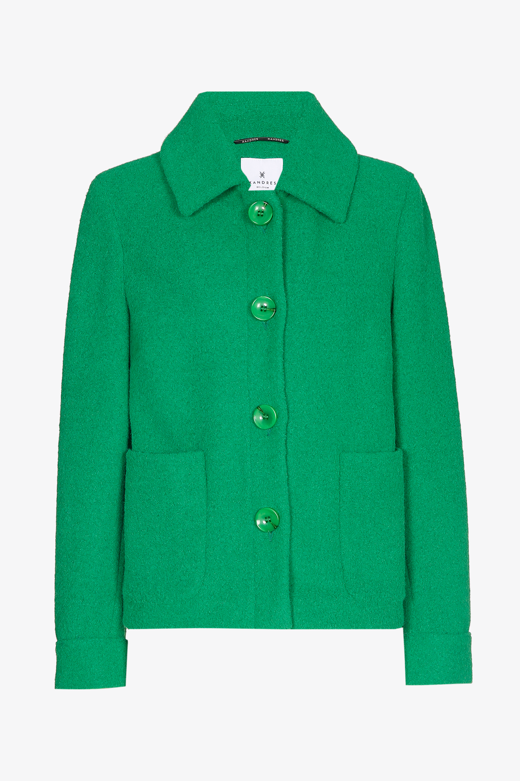 Veste courte à boutons
