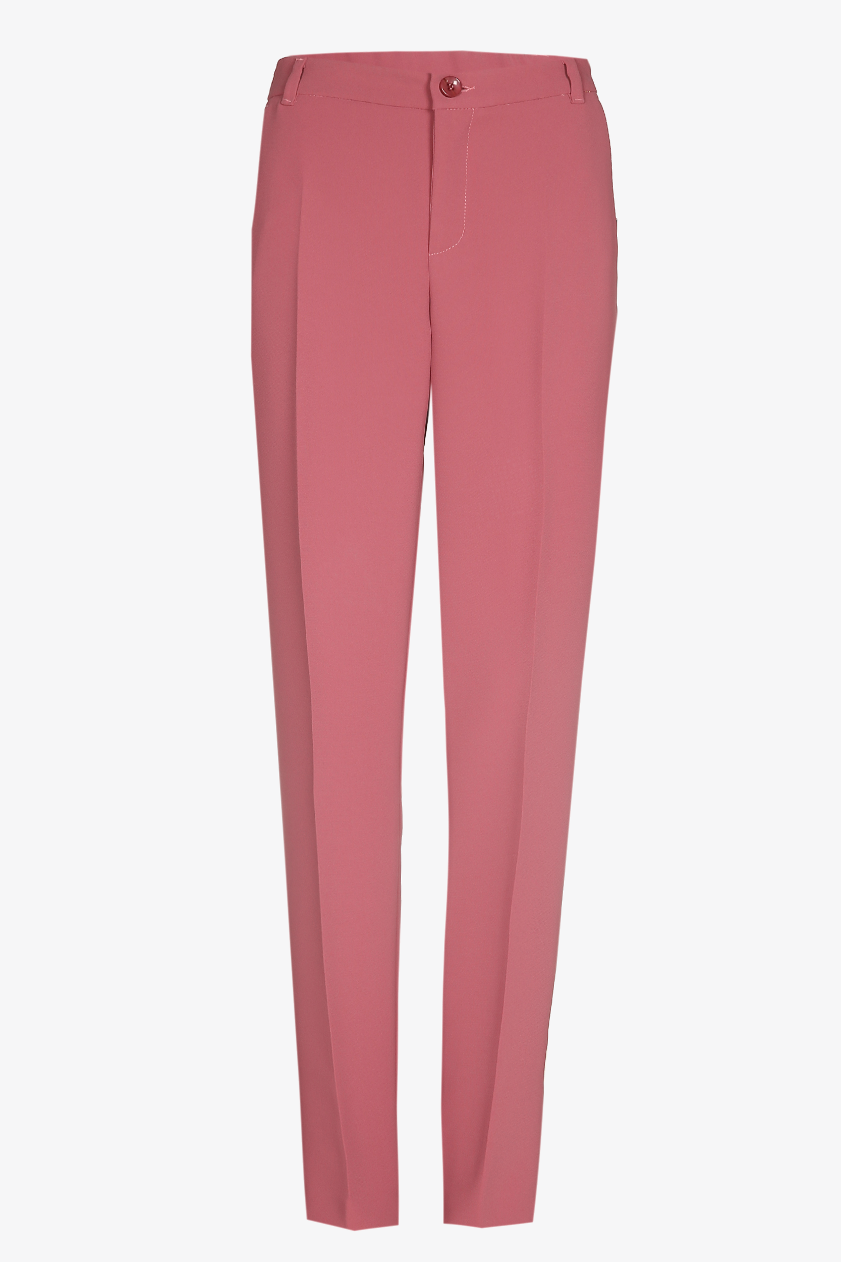 Pantalon en sergé à jambes étroites
