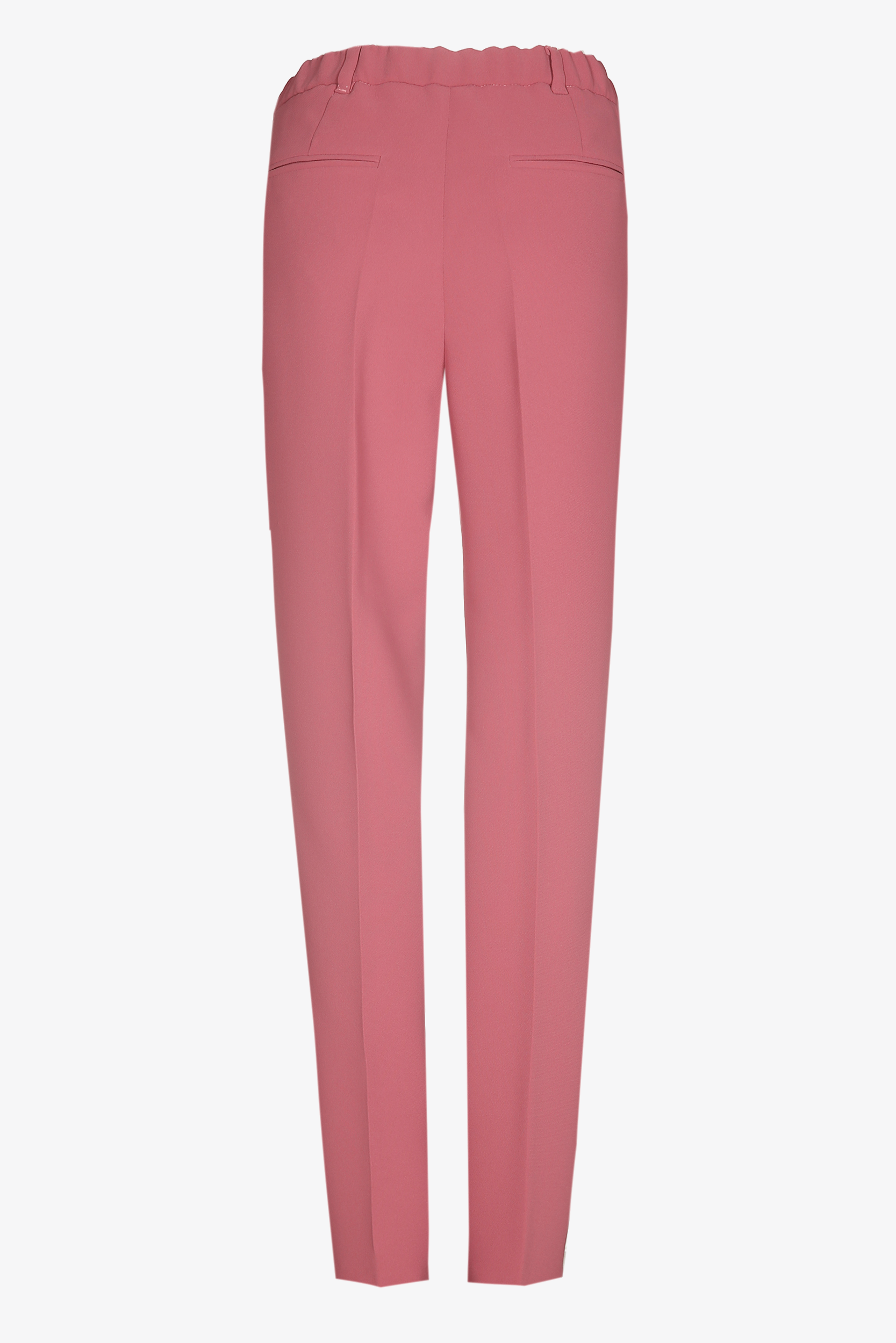 Pantalon en sergé à jambes étroites