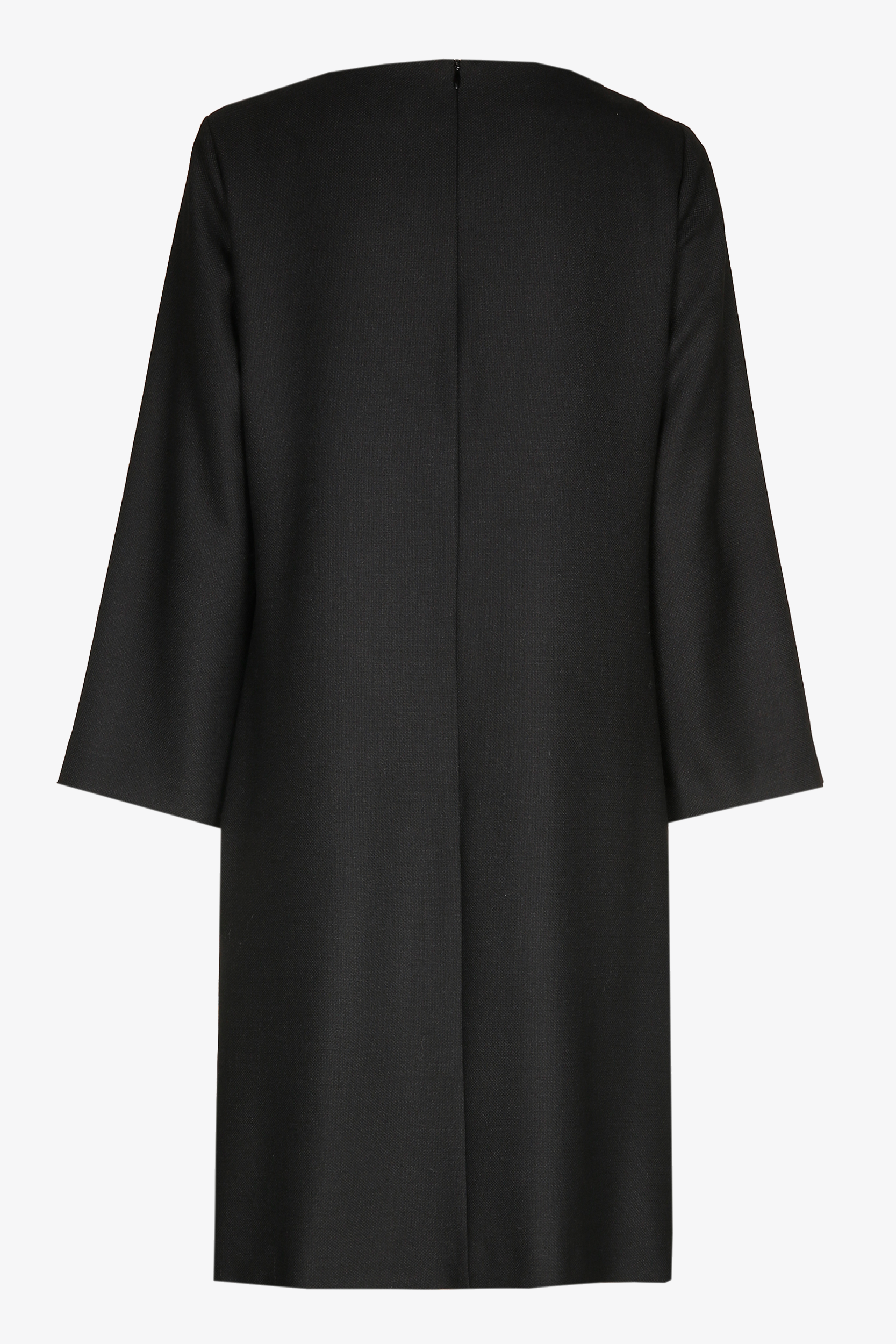 Asymmetrical dress with slit