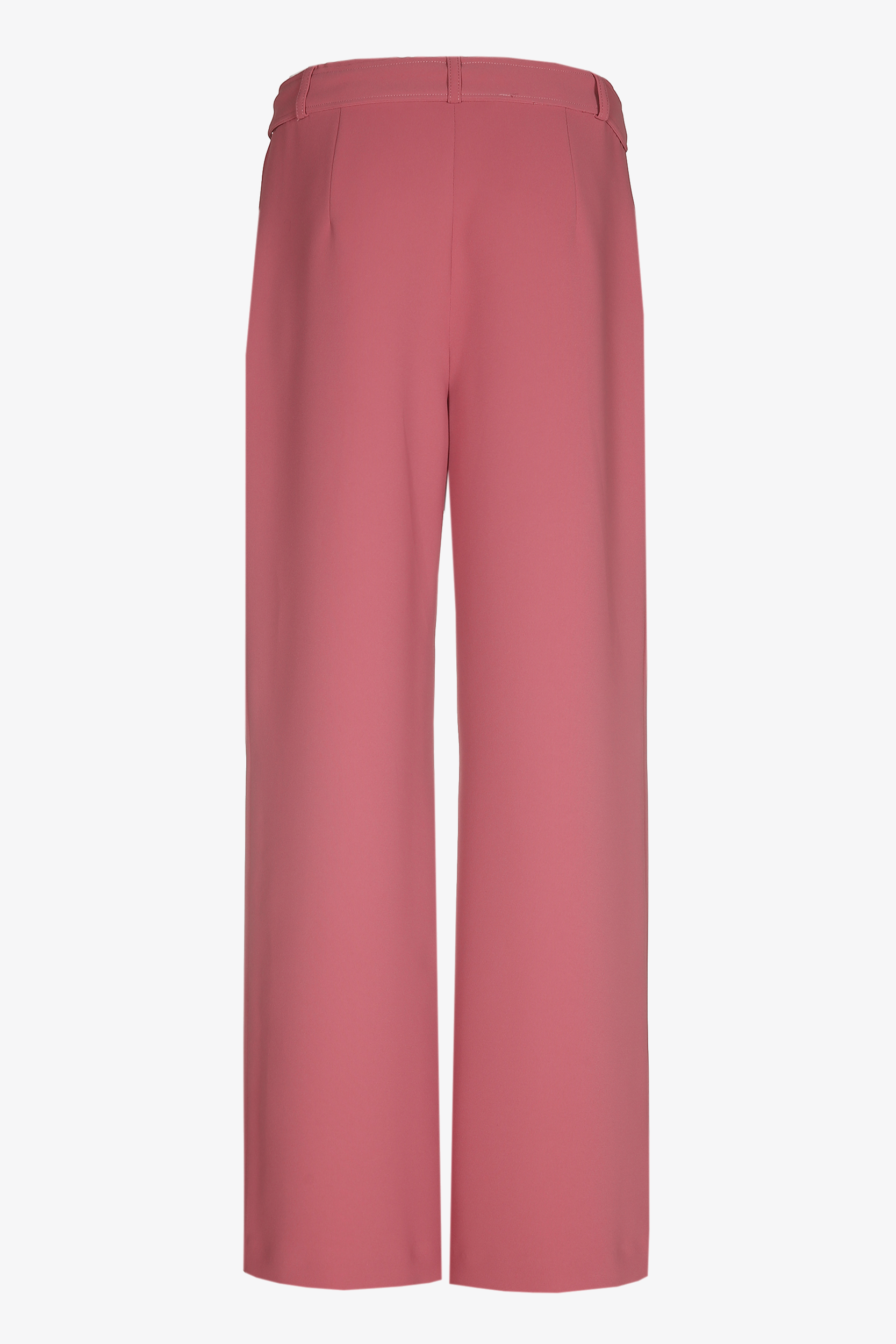 Pantalon en sergé muni d’un ruban à la taille