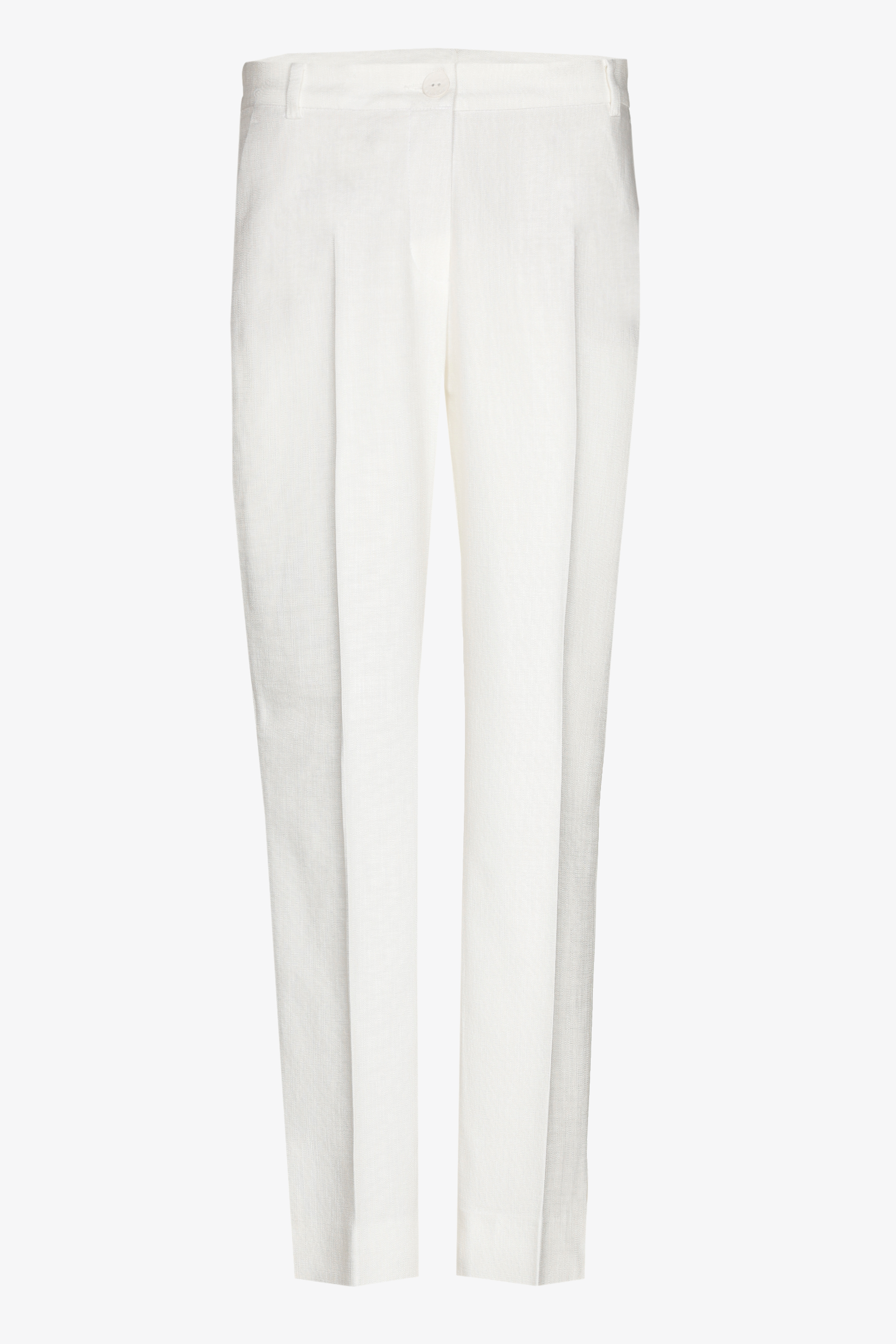 Trousers with narrow legs 