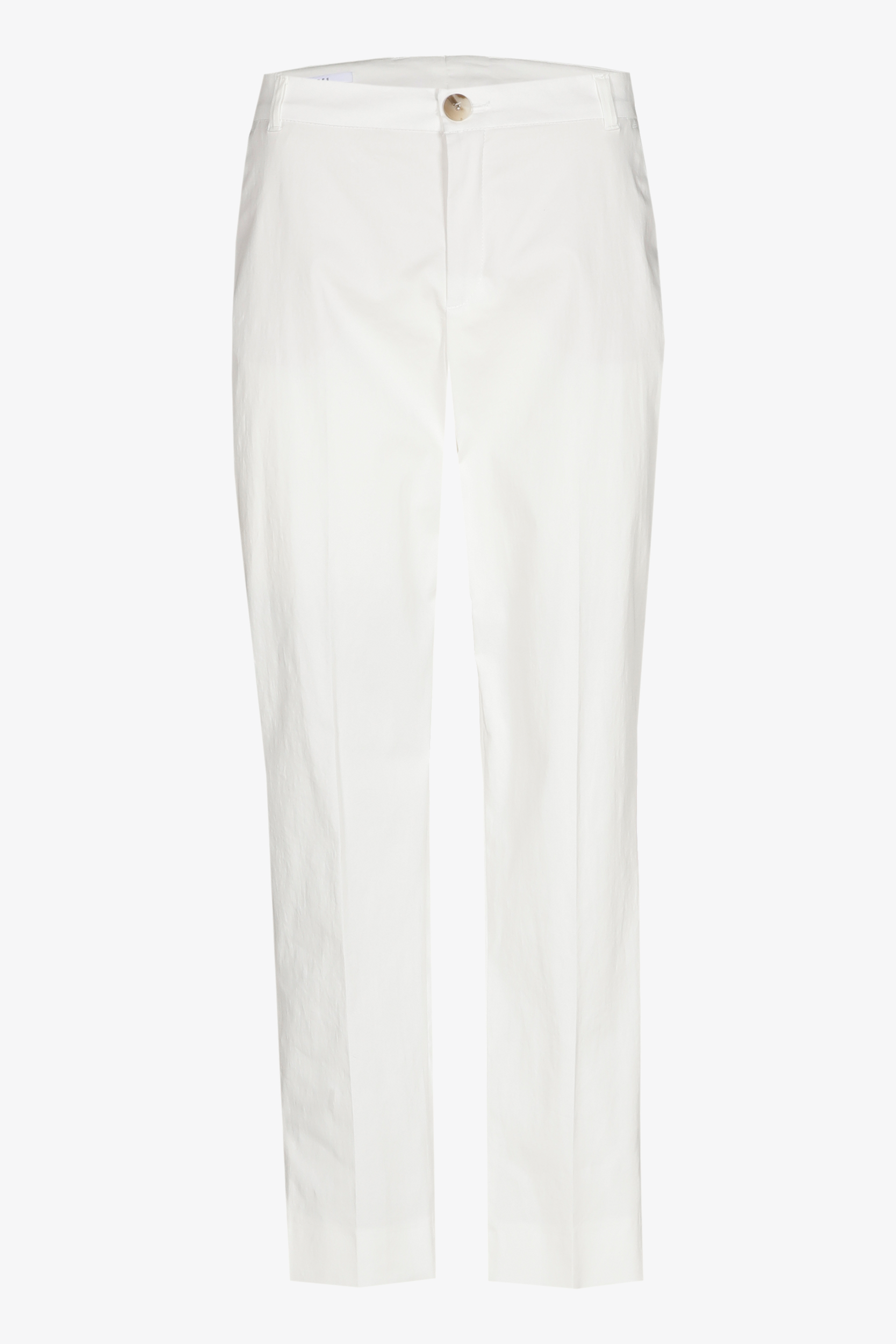 Cotton trousers with narrow legs
