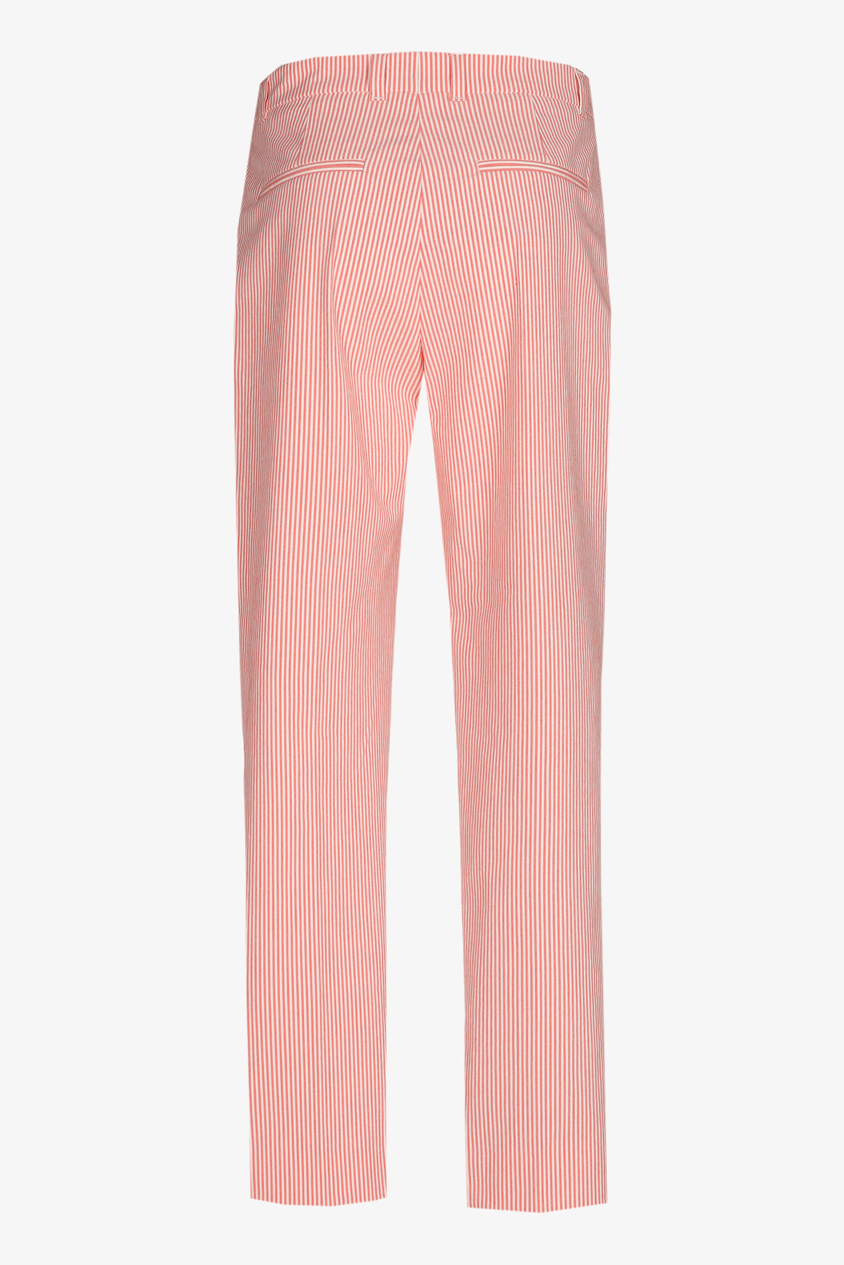 Smalle gestreepte broek