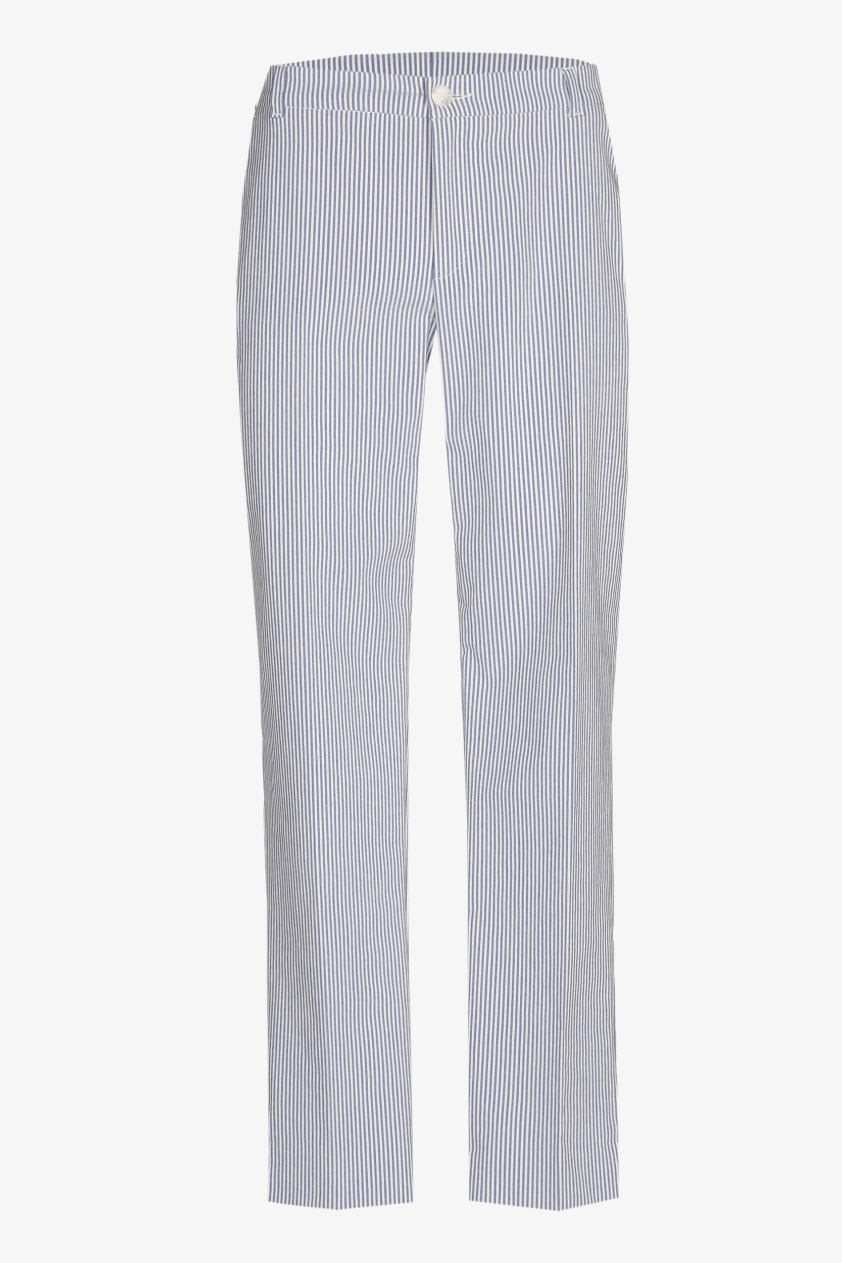 Smalle gestreepte broek