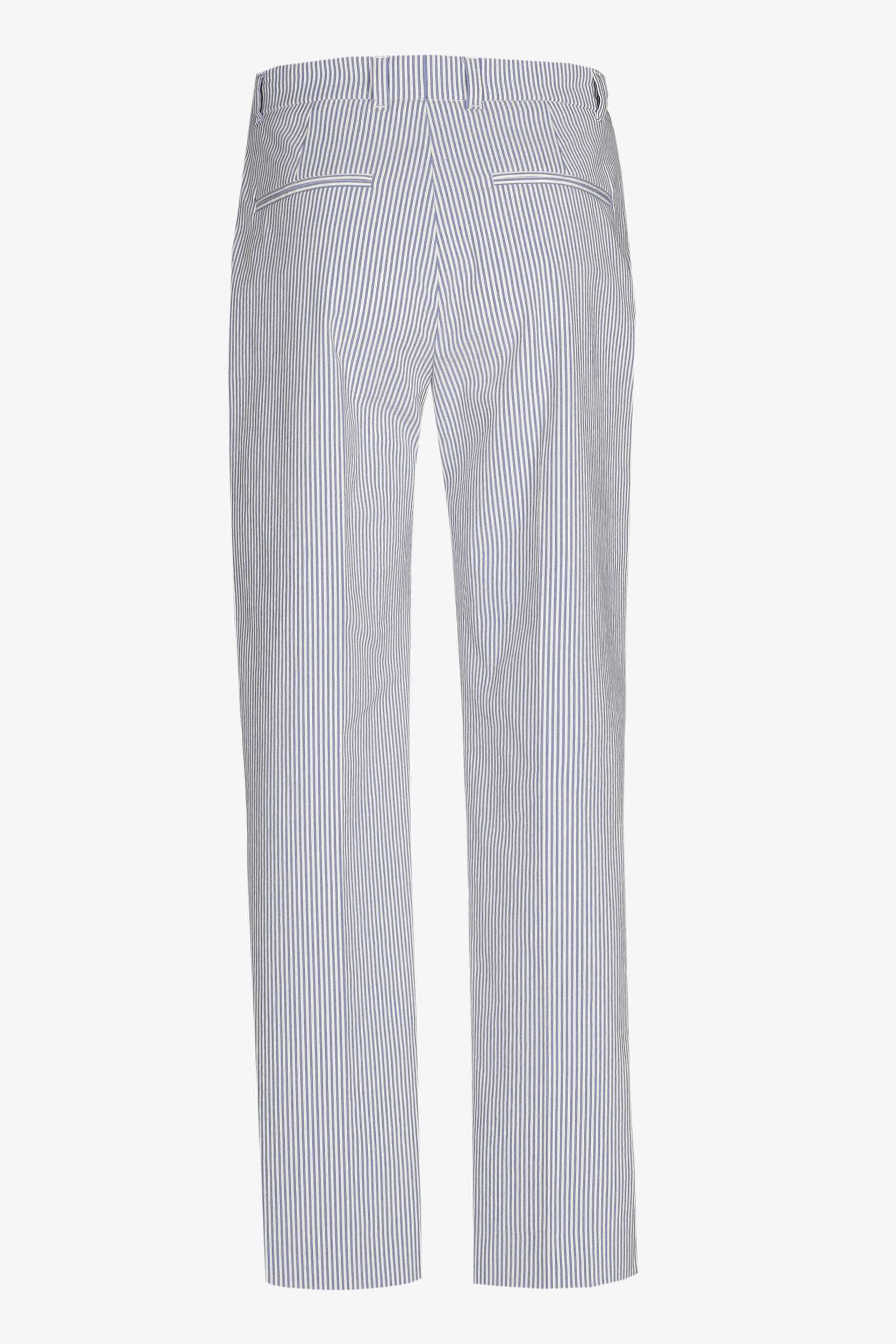 Smalle gestreepte broek