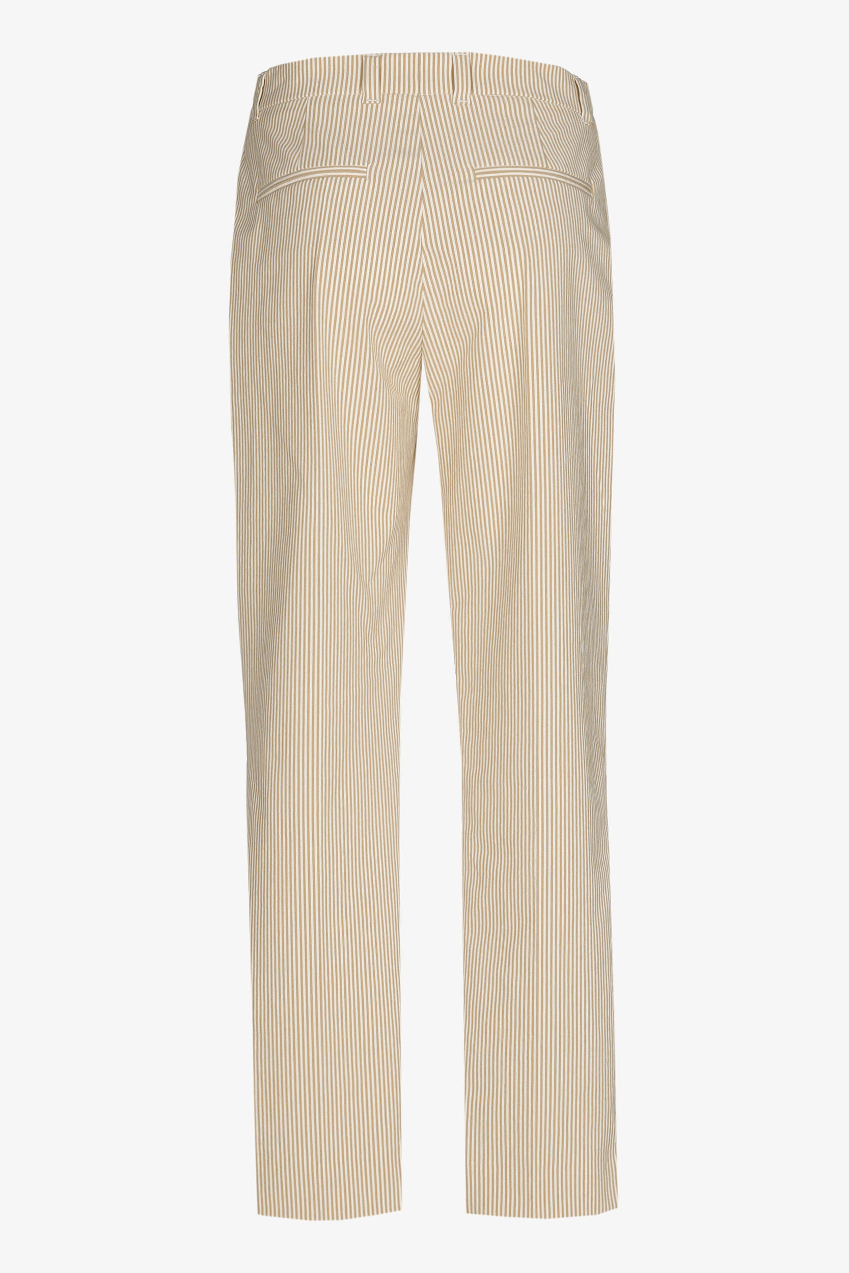 Smalle gestreepte broek