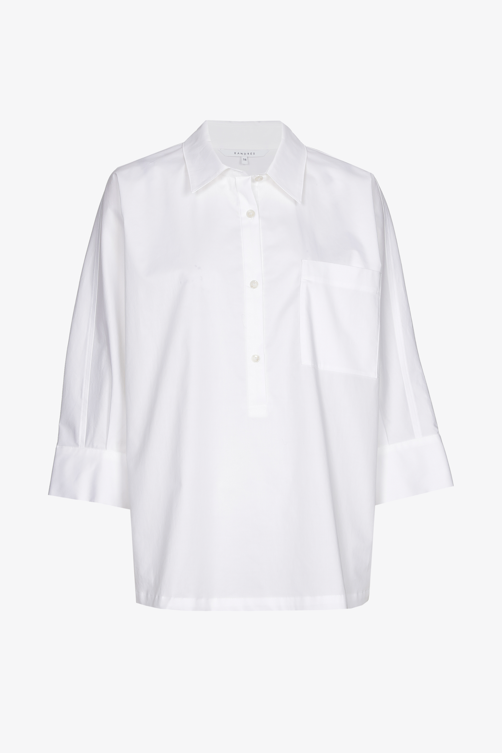 Blouse met knopen op rug