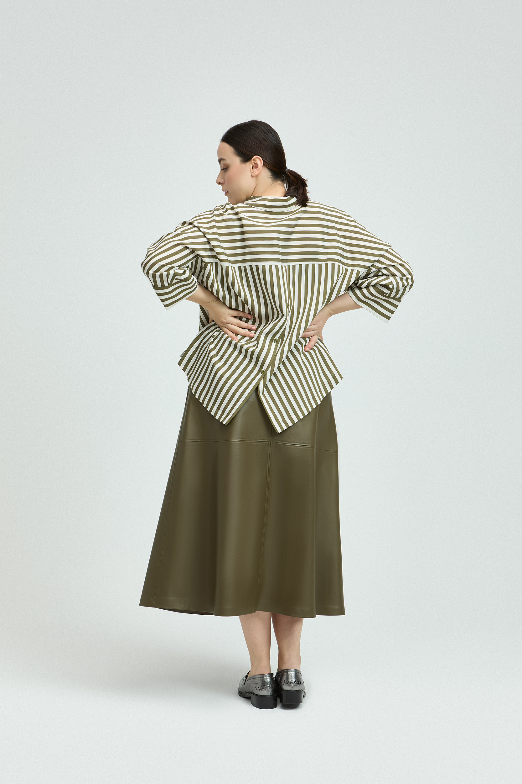 Oversized Hemdbluse