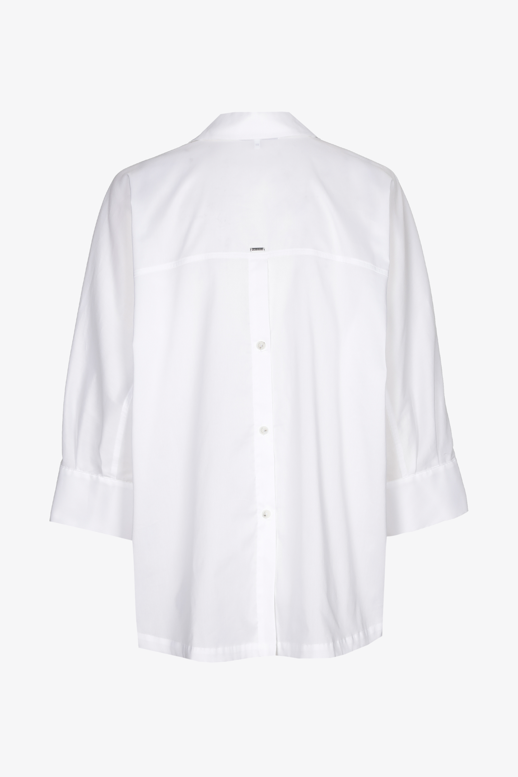 Bluse mit Knöpfen auf der Rückseite