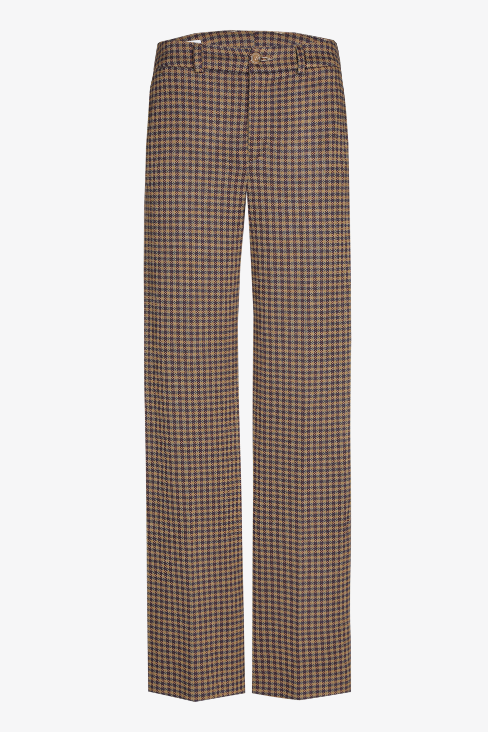 Soepelvallende geklede broek
