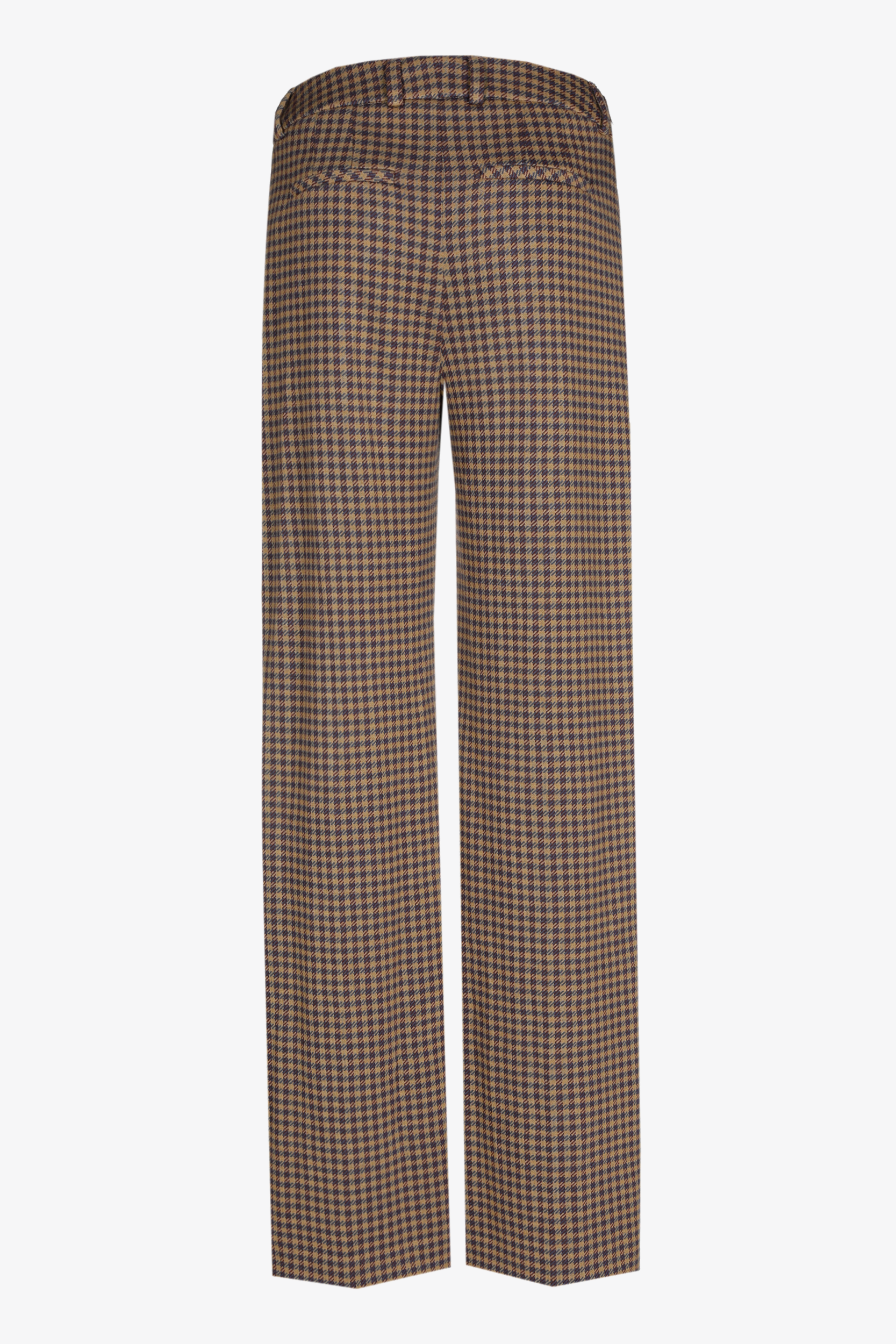Soepelvallende geklede broek
