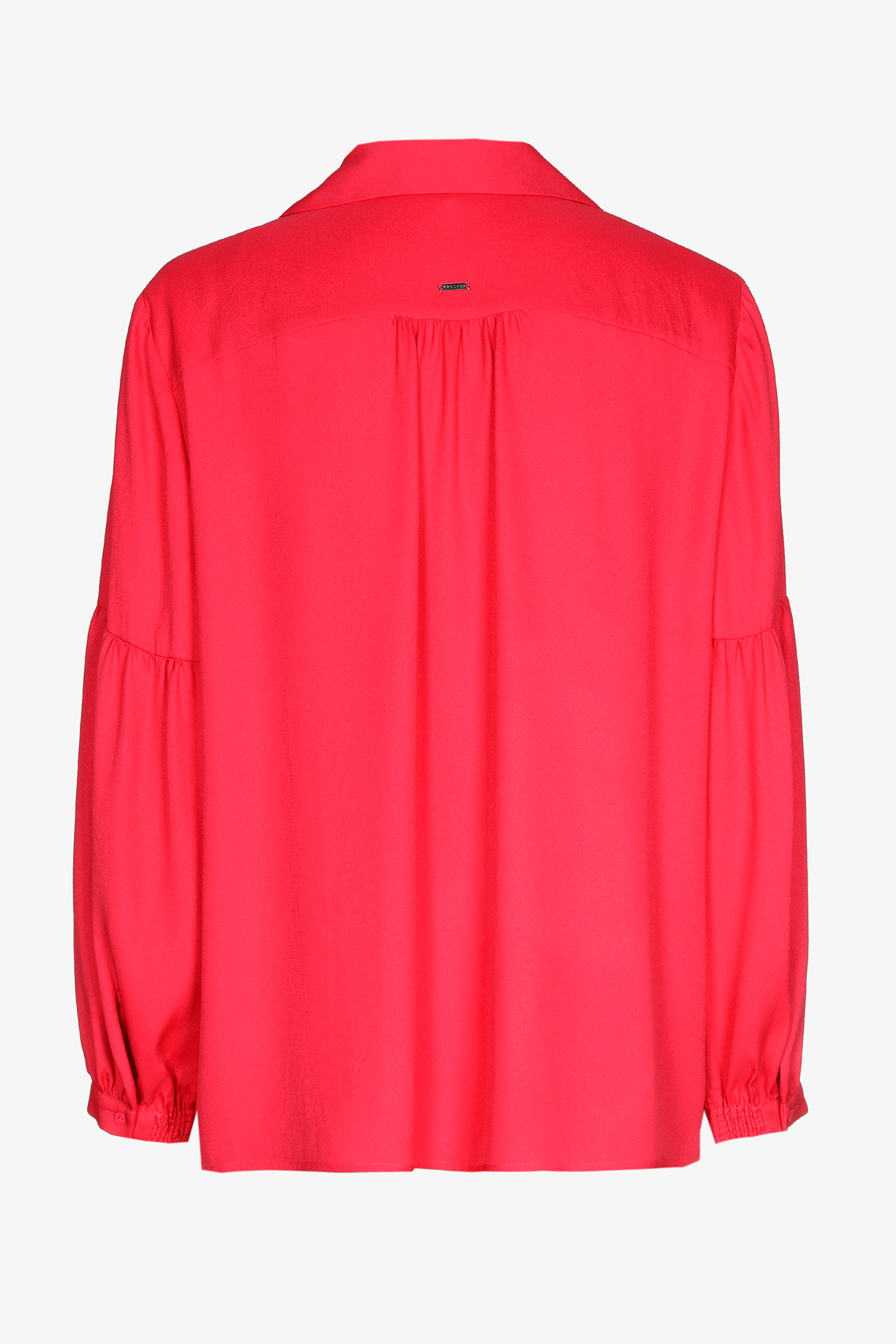 Comfortable blouse with V-neck